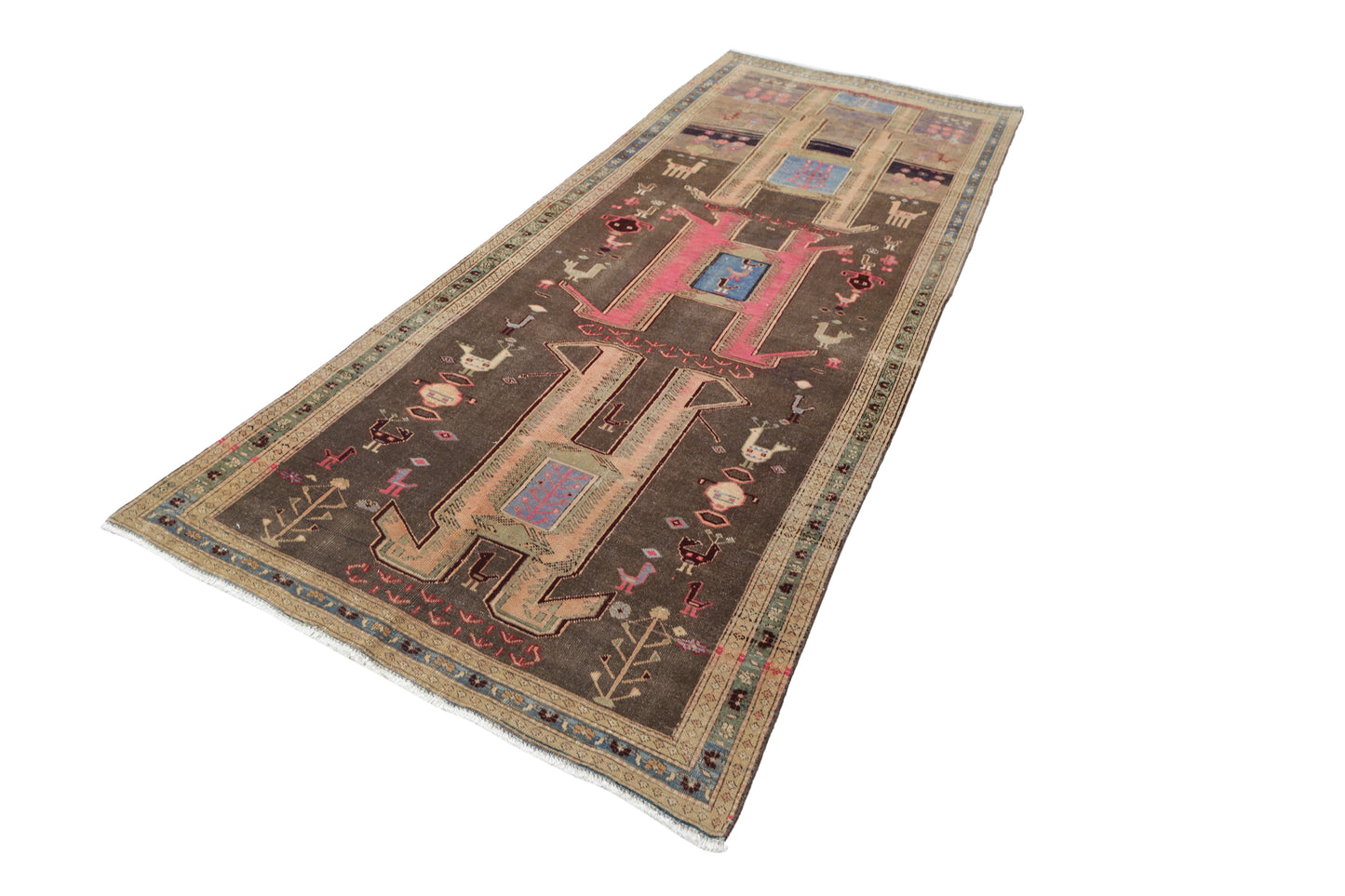 Vintage Persian Ardabil Runner