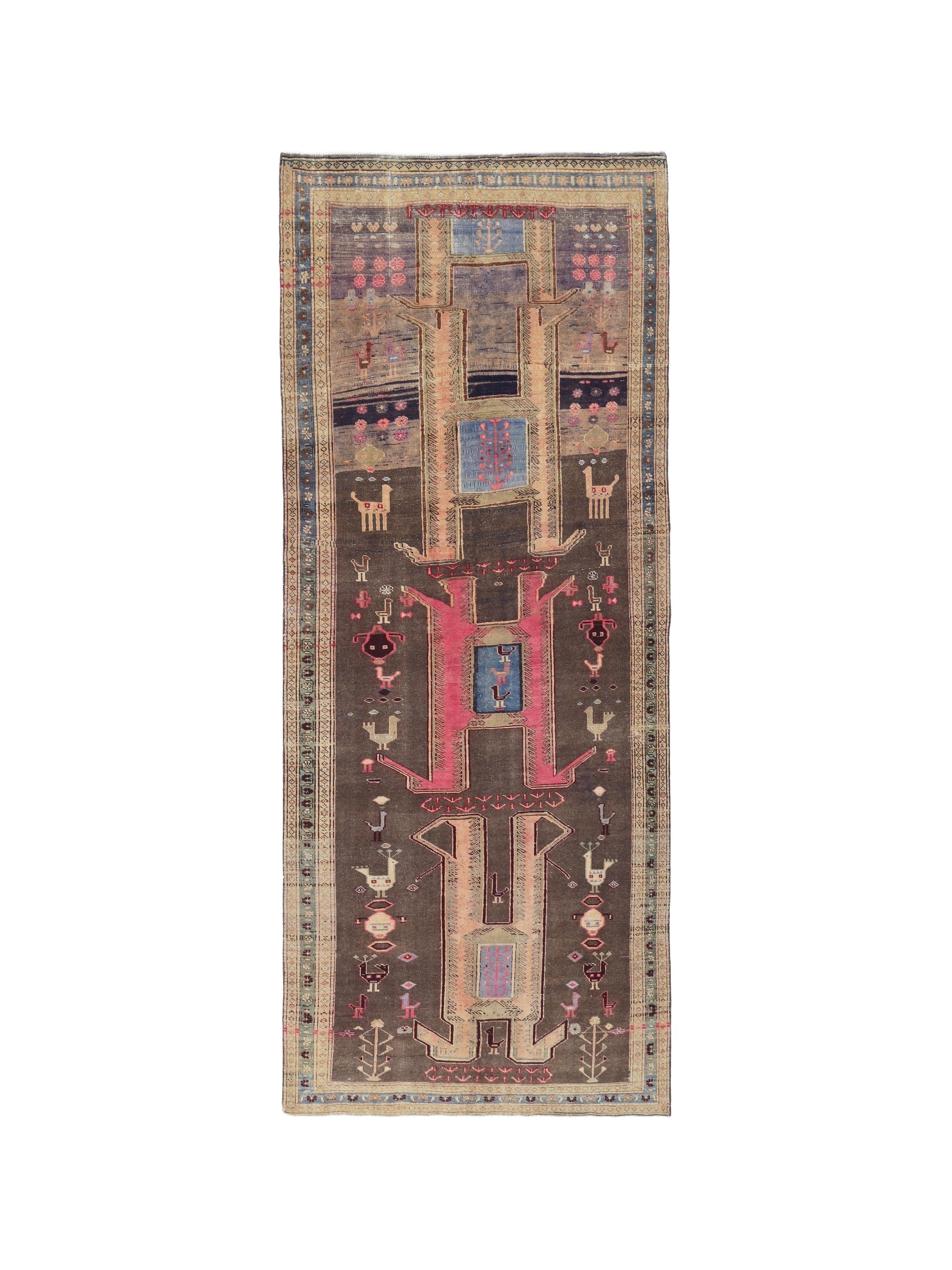 Vintage Persian Ardabil Runner