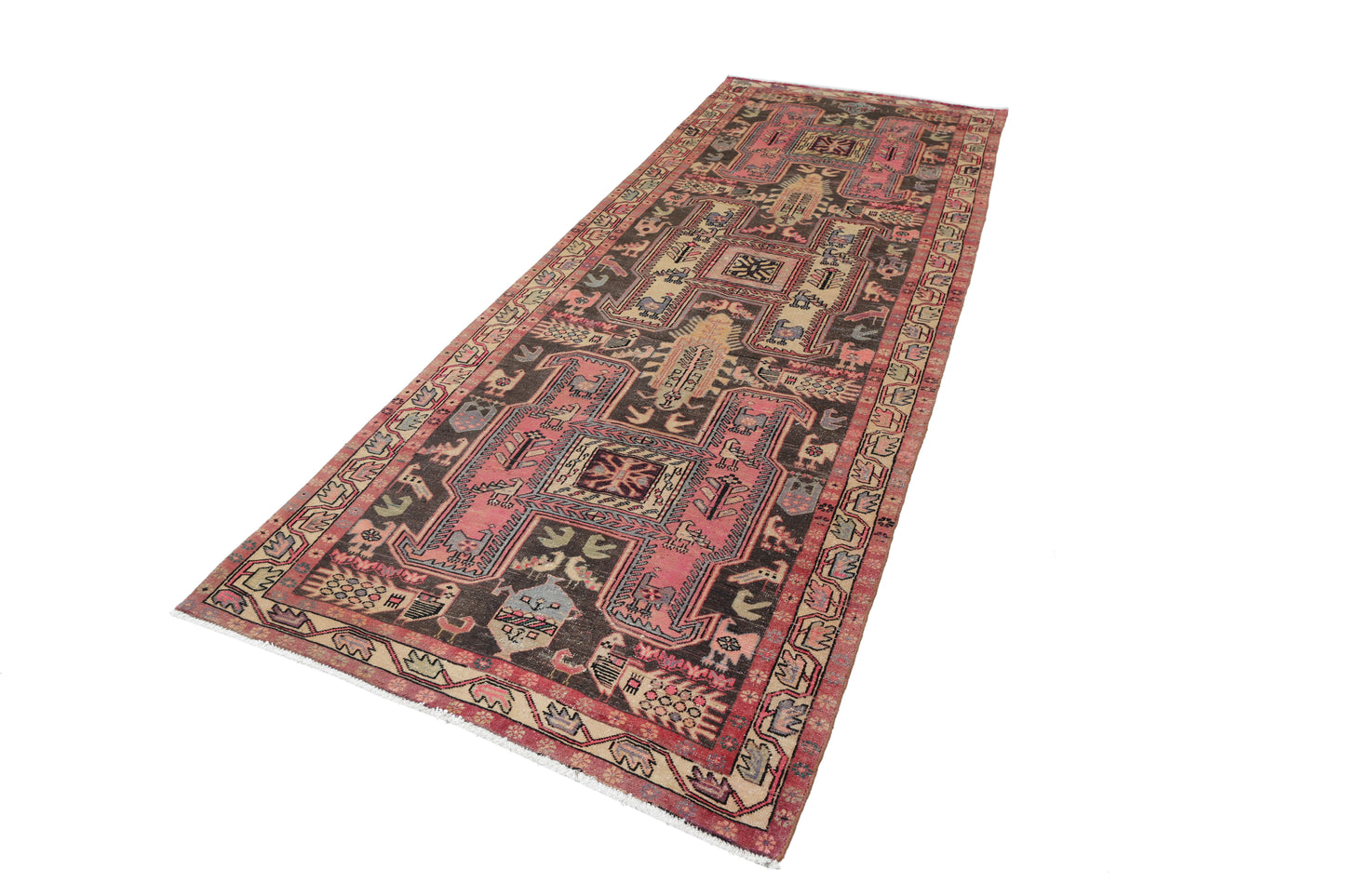 Vintage Persian Ardabil Runner