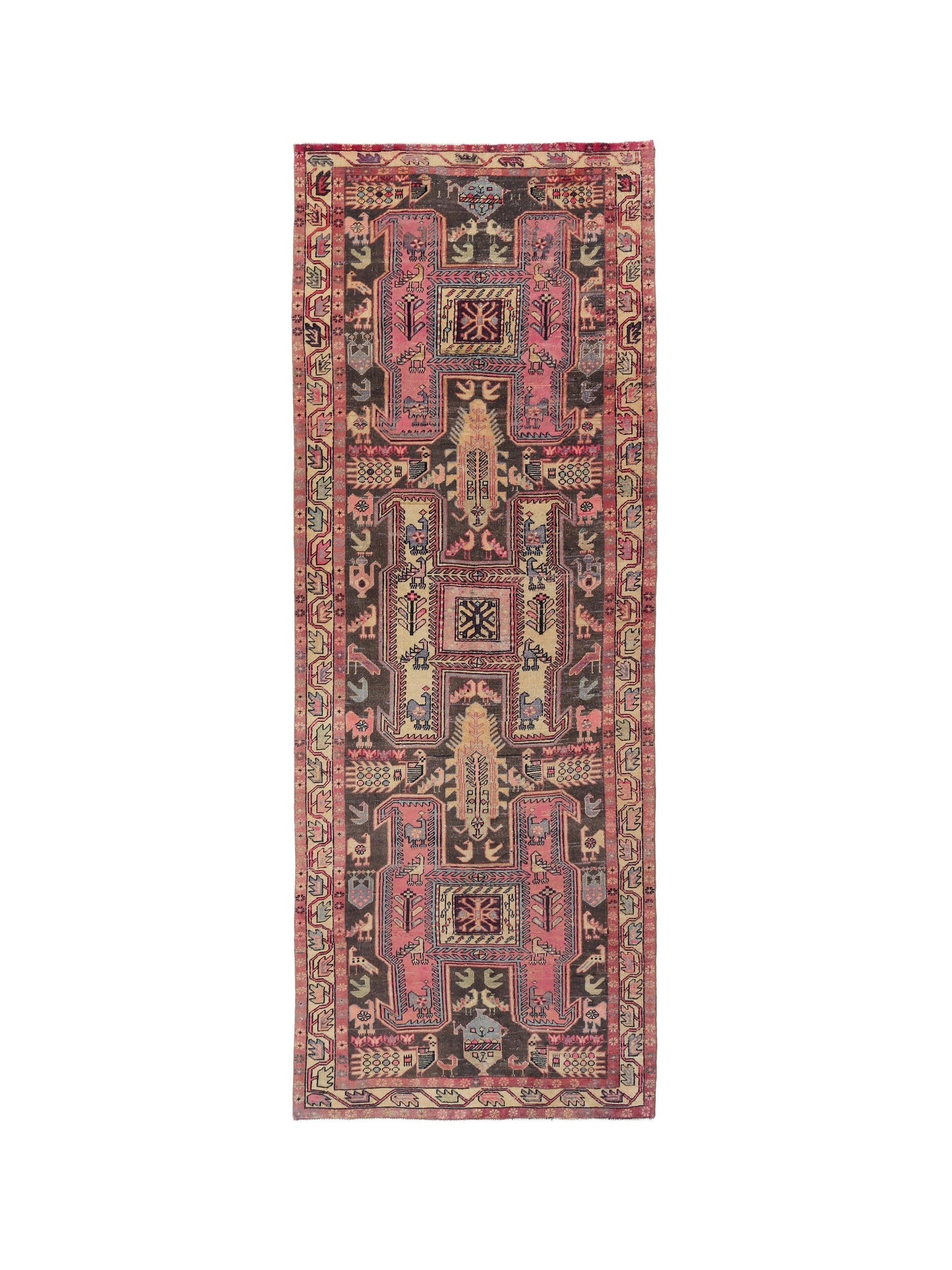 Vintage Persian Ardabil Runner