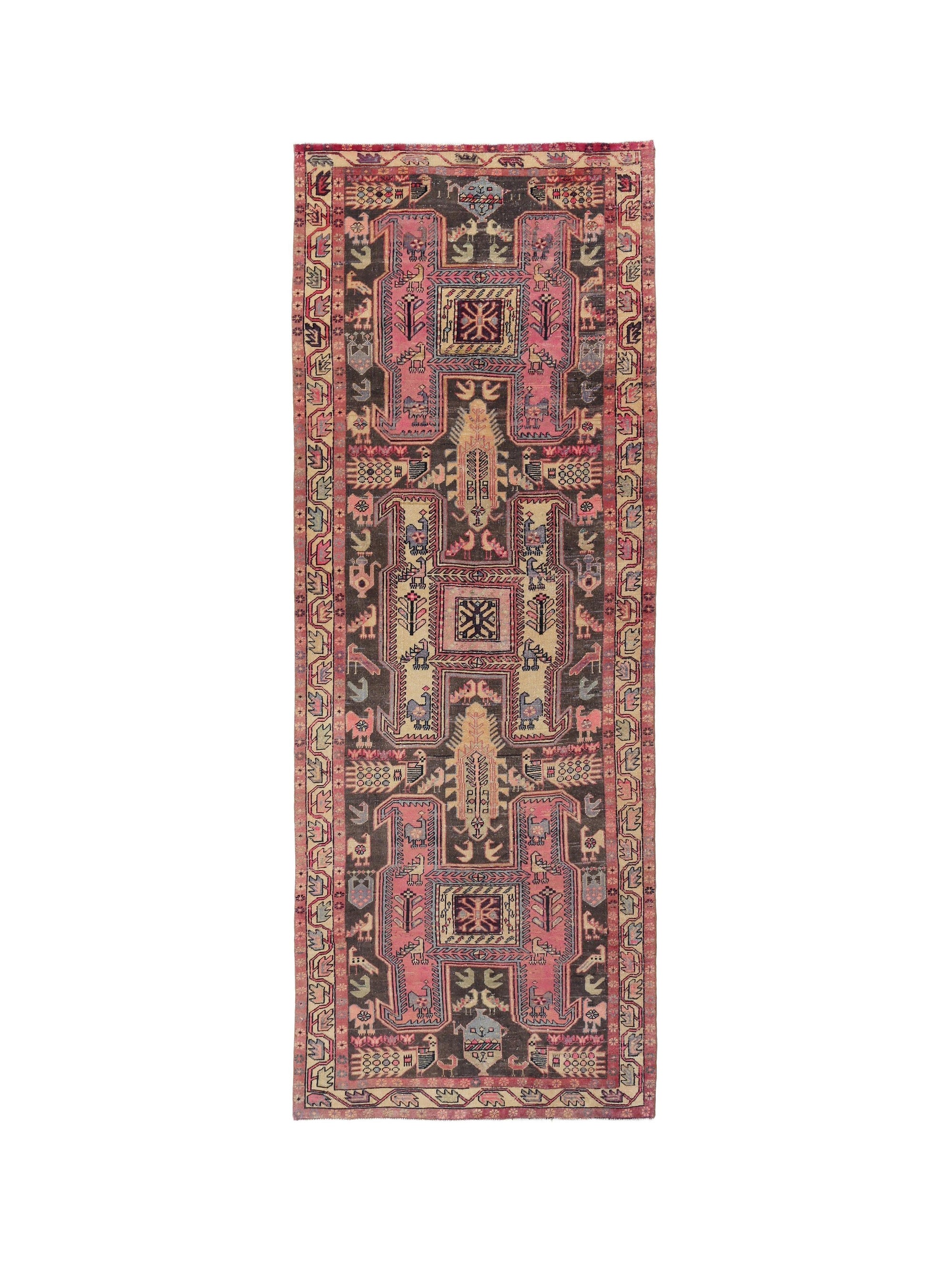 Vintage Persian Ardabil Runner