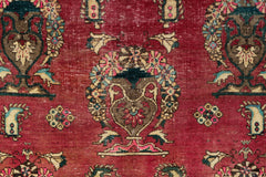 Vintage Persian Bakhtiari Rug – Hunting Scene
