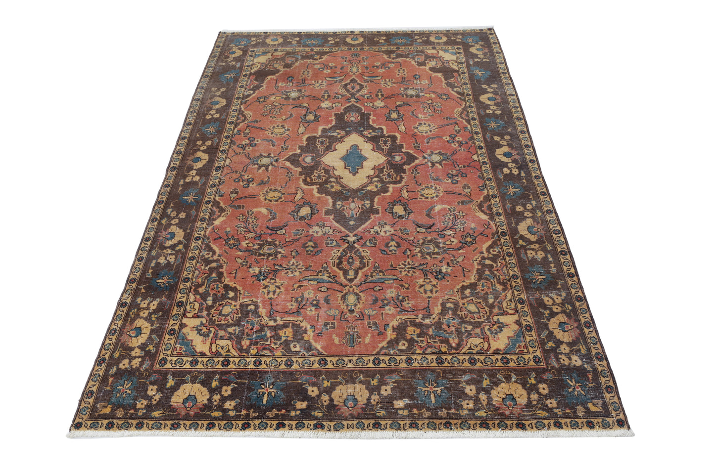 Vintage Persian Bakhtiari Rug