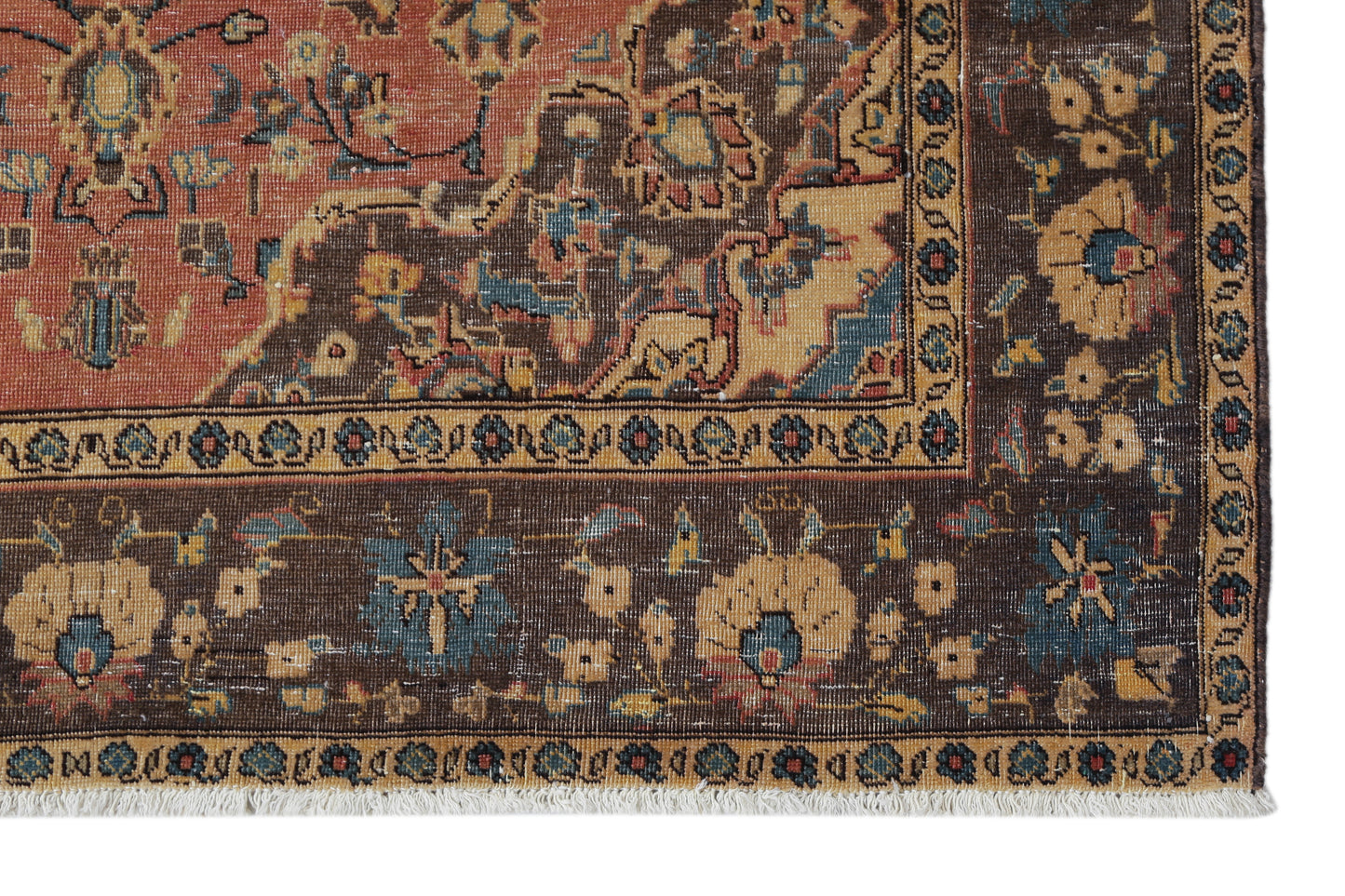 Vintage Persian Bakhtiari Rug