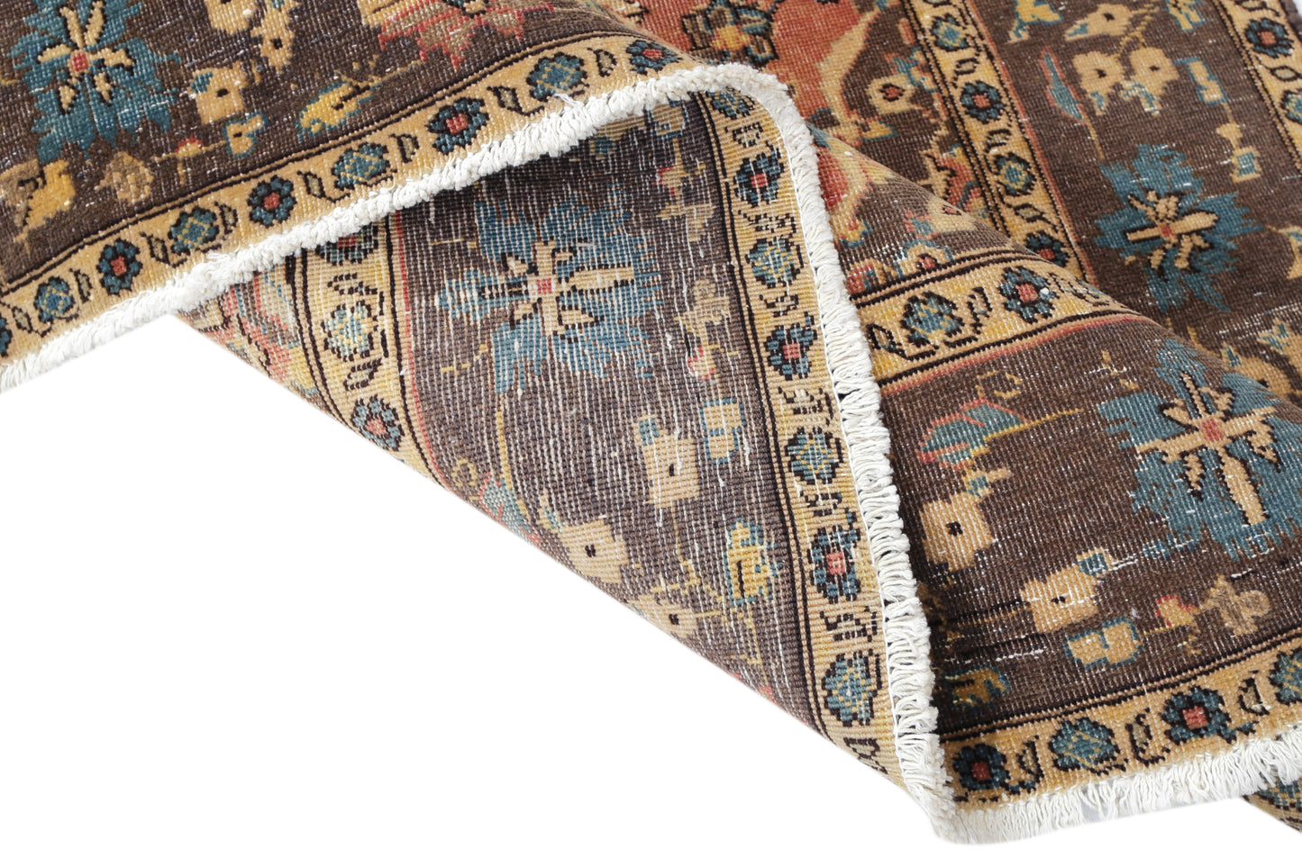 Vintage Persian Bakhtiari Rug