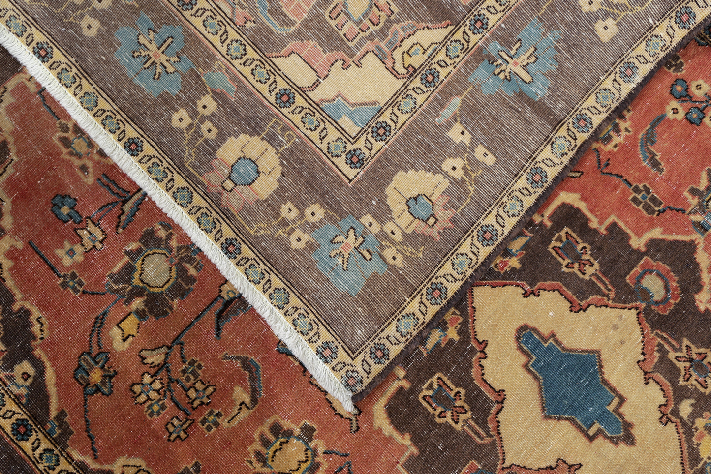 Vintage Persian Bakhtiari Rug