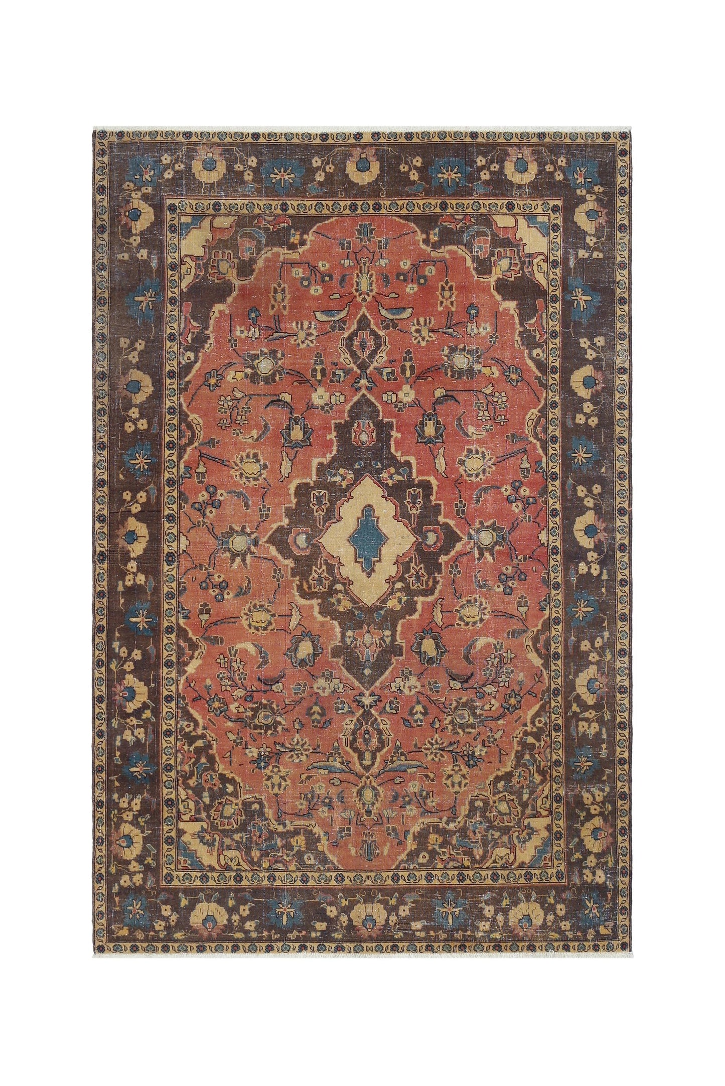 Vintage Persian Bakhtiari Rug