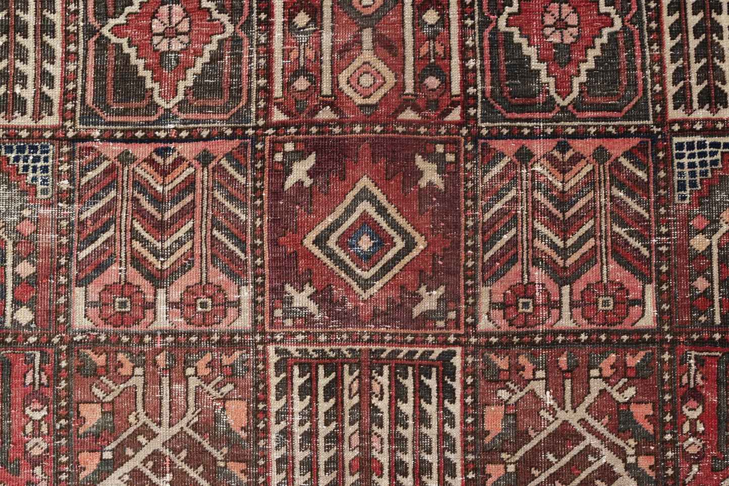 Vintage Persian Bakhtiari Rug