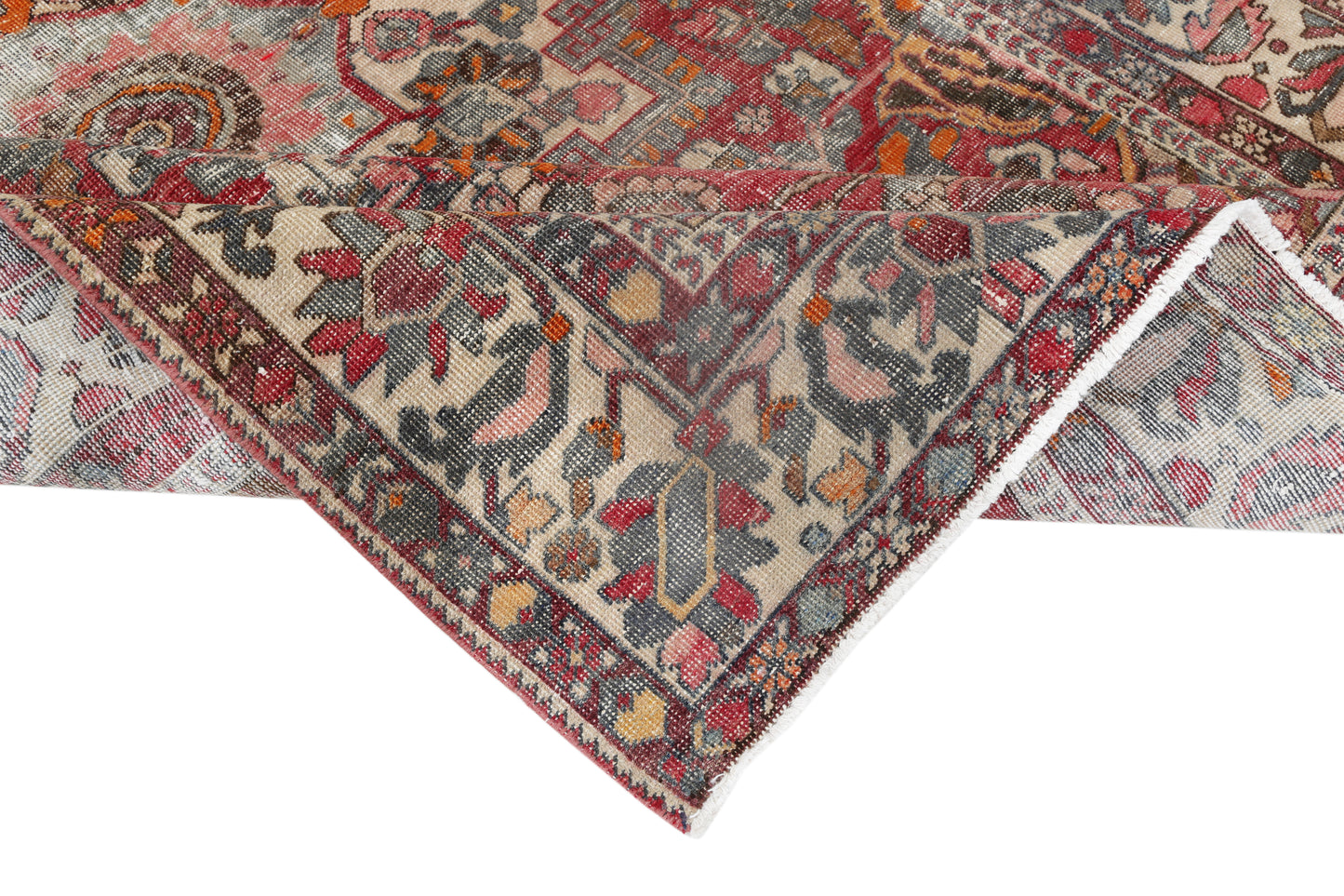 Vintage Persian Bakhtiari Rug