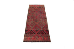 Vintage Persian Baluch Runner