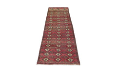 Vintage Persian Baluch Runner
