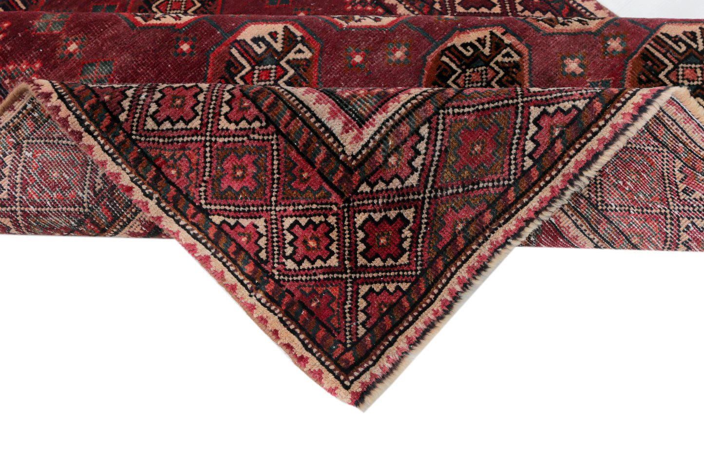 Vintage Persian Baluch Runner