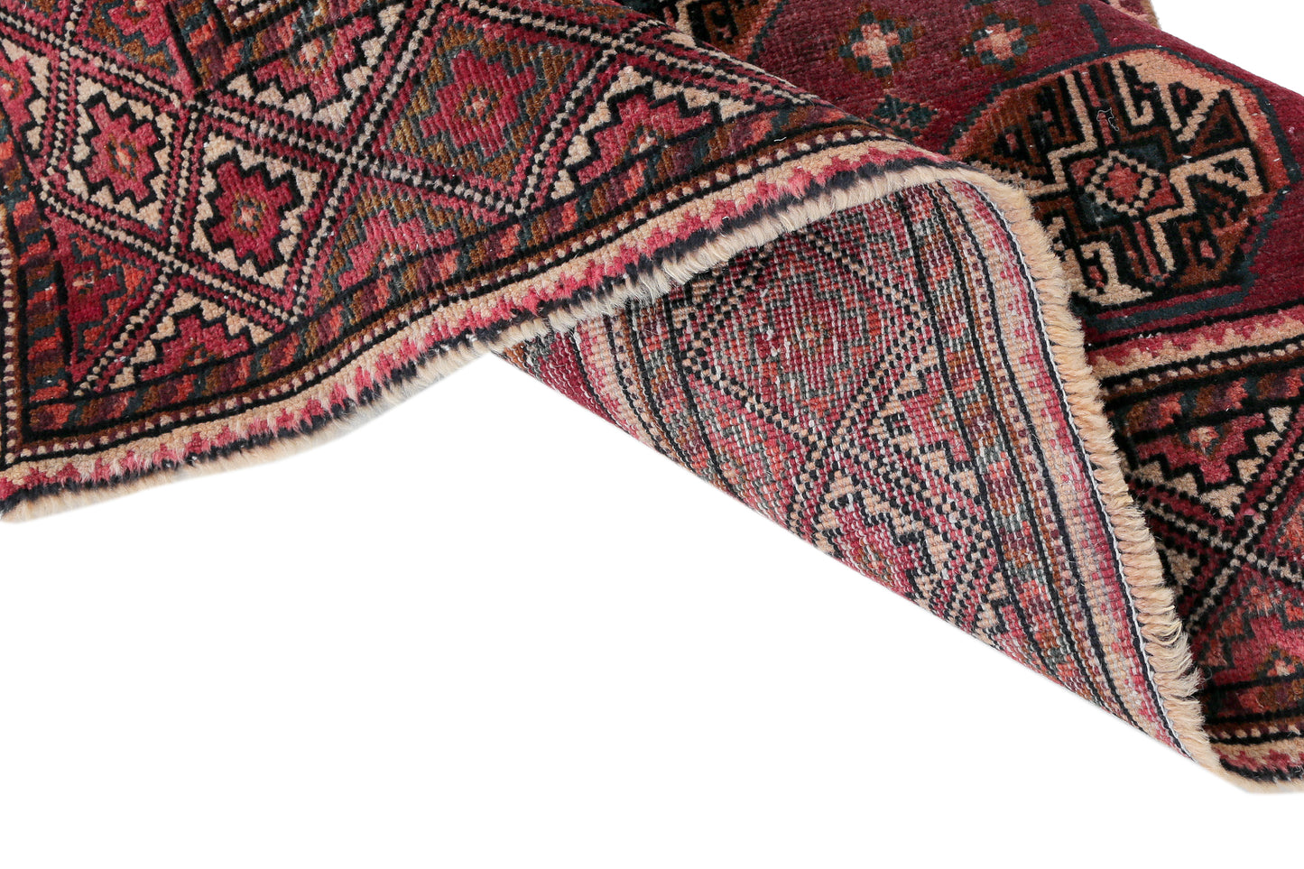 Vintage Persian Baluch Runner