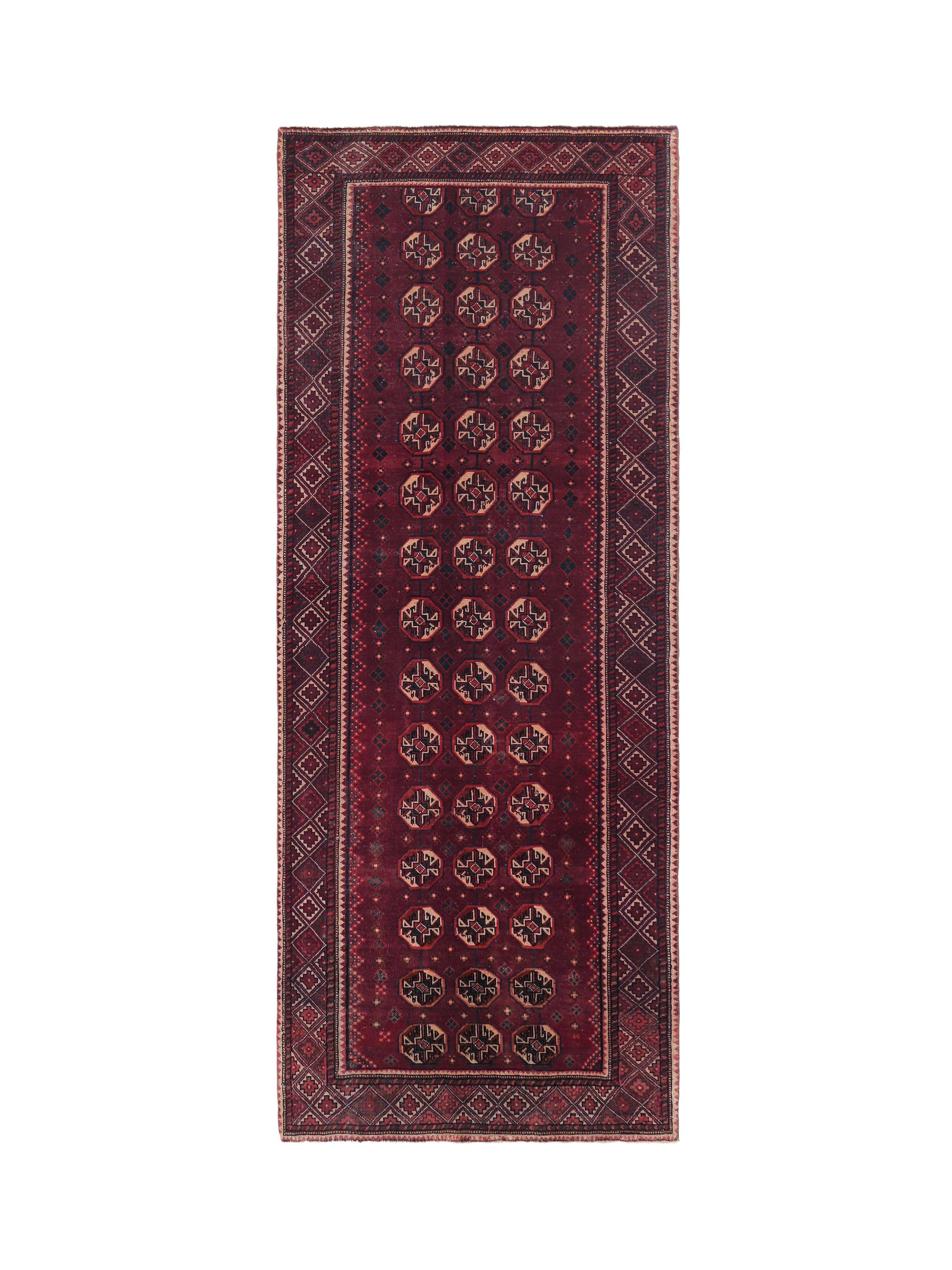 Vintage Persian Baluch Runner
