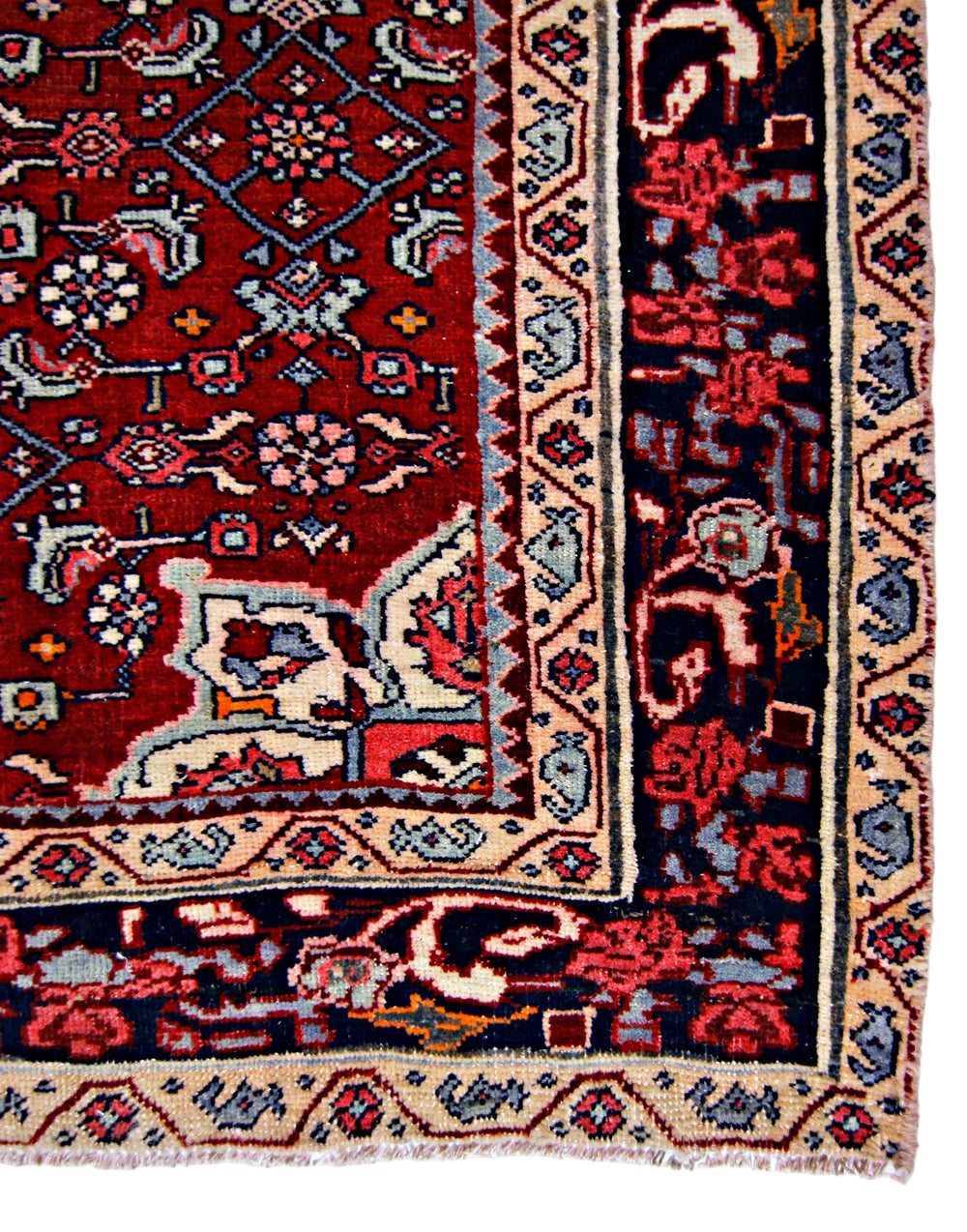 Vintage Persian Bidjar Rug