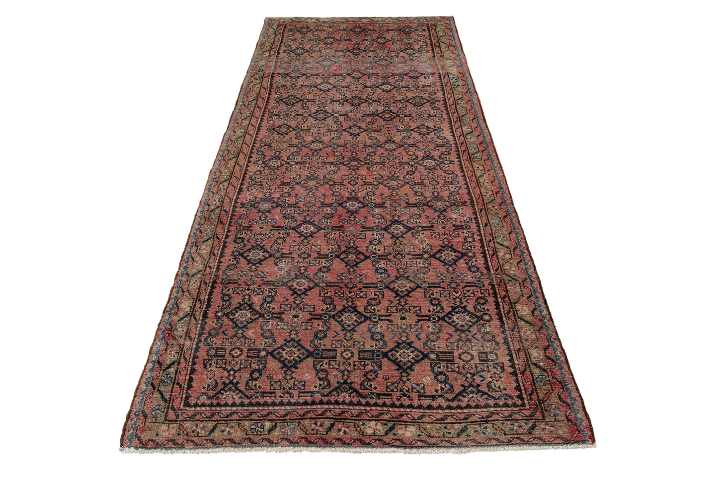 Vintage Persian Bidjar Runner