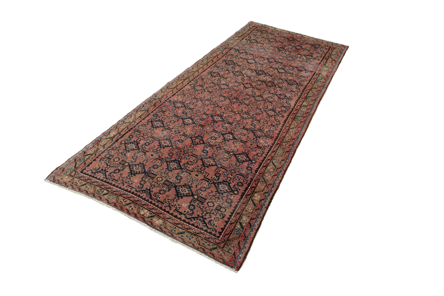 Vintage Persian Bidjar Runner