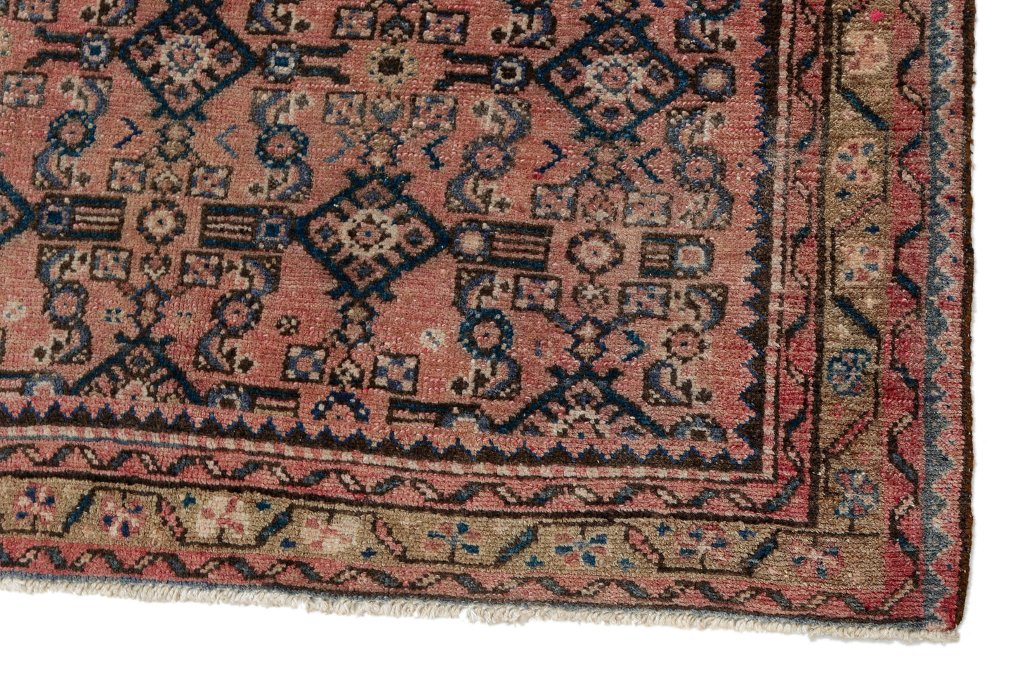 Vintage Persian Bidjar Runner