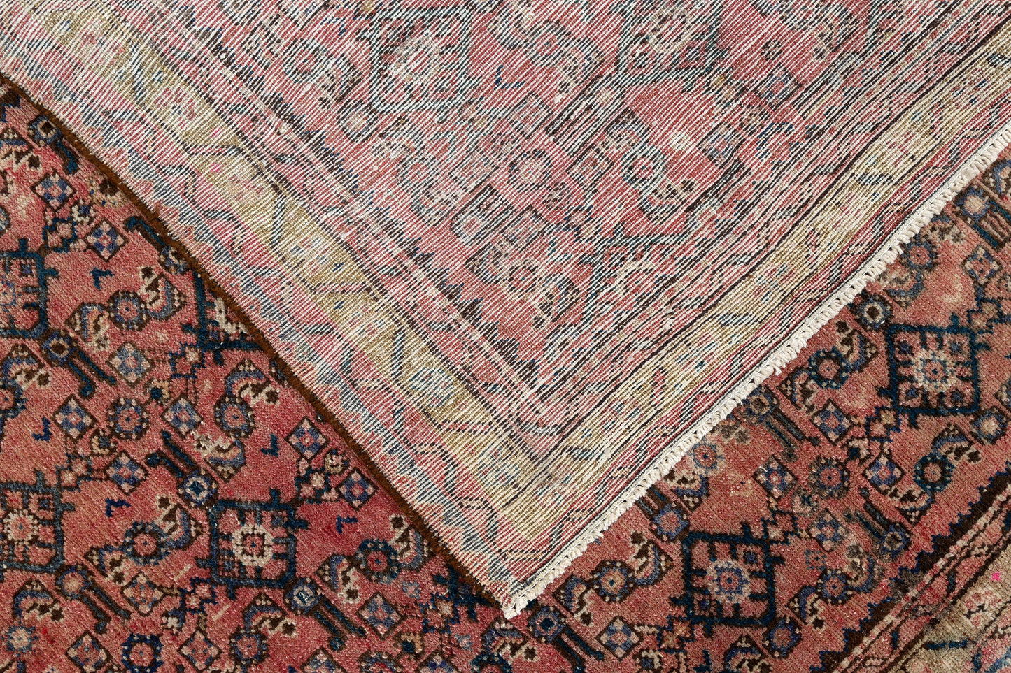 Vintage Persian Bidjar Runner