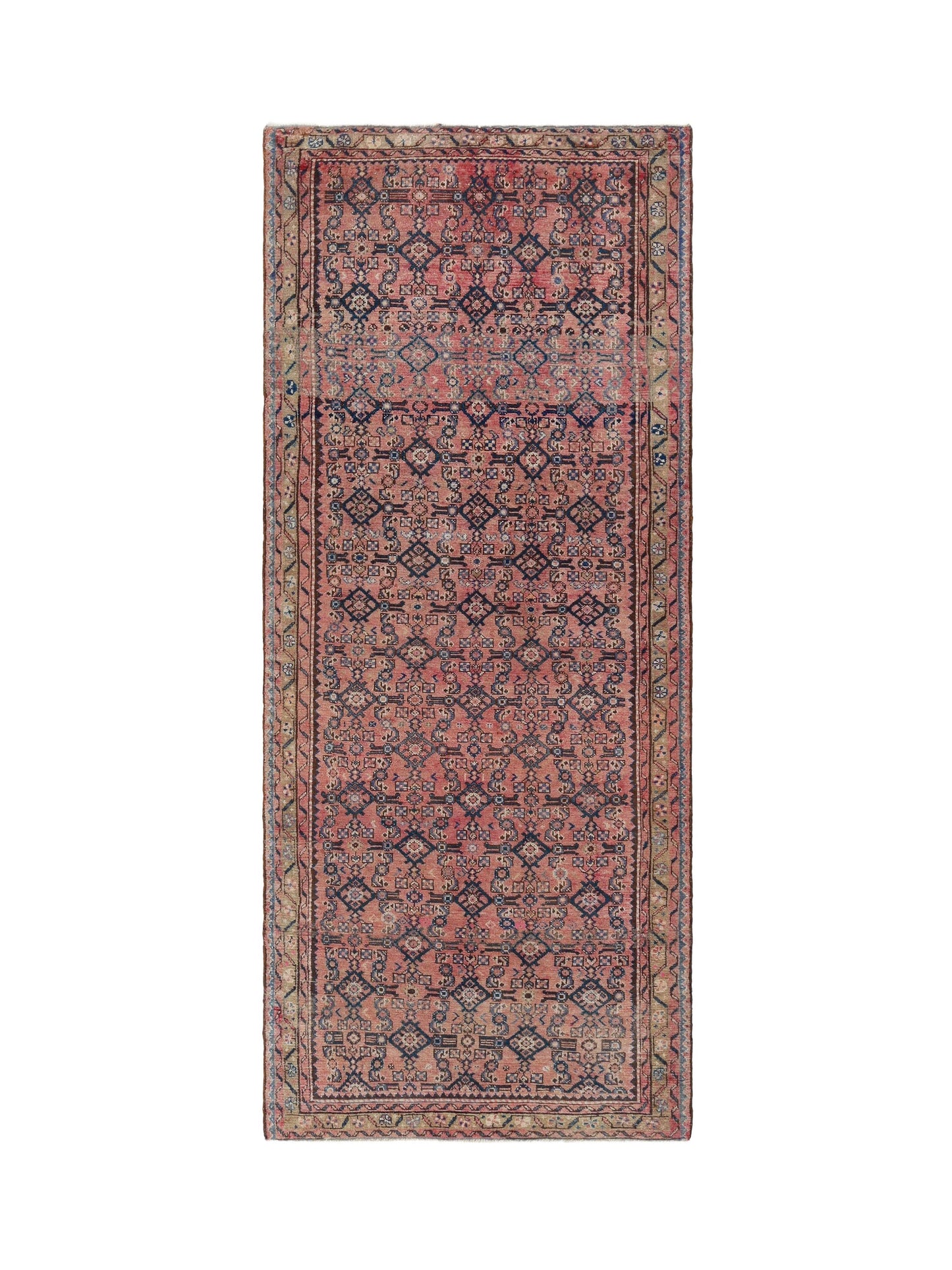 Vintage Persian Bidjar Runner