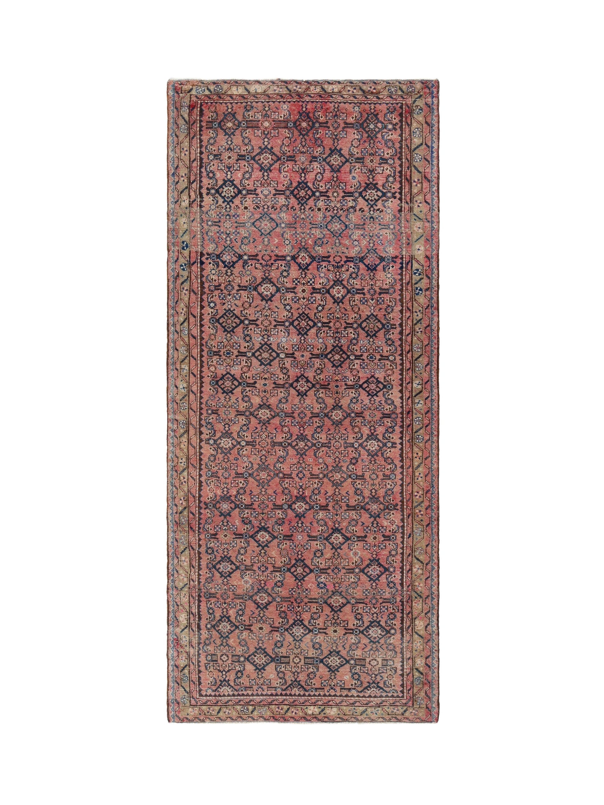 Vintage Persian Bidjar Runner