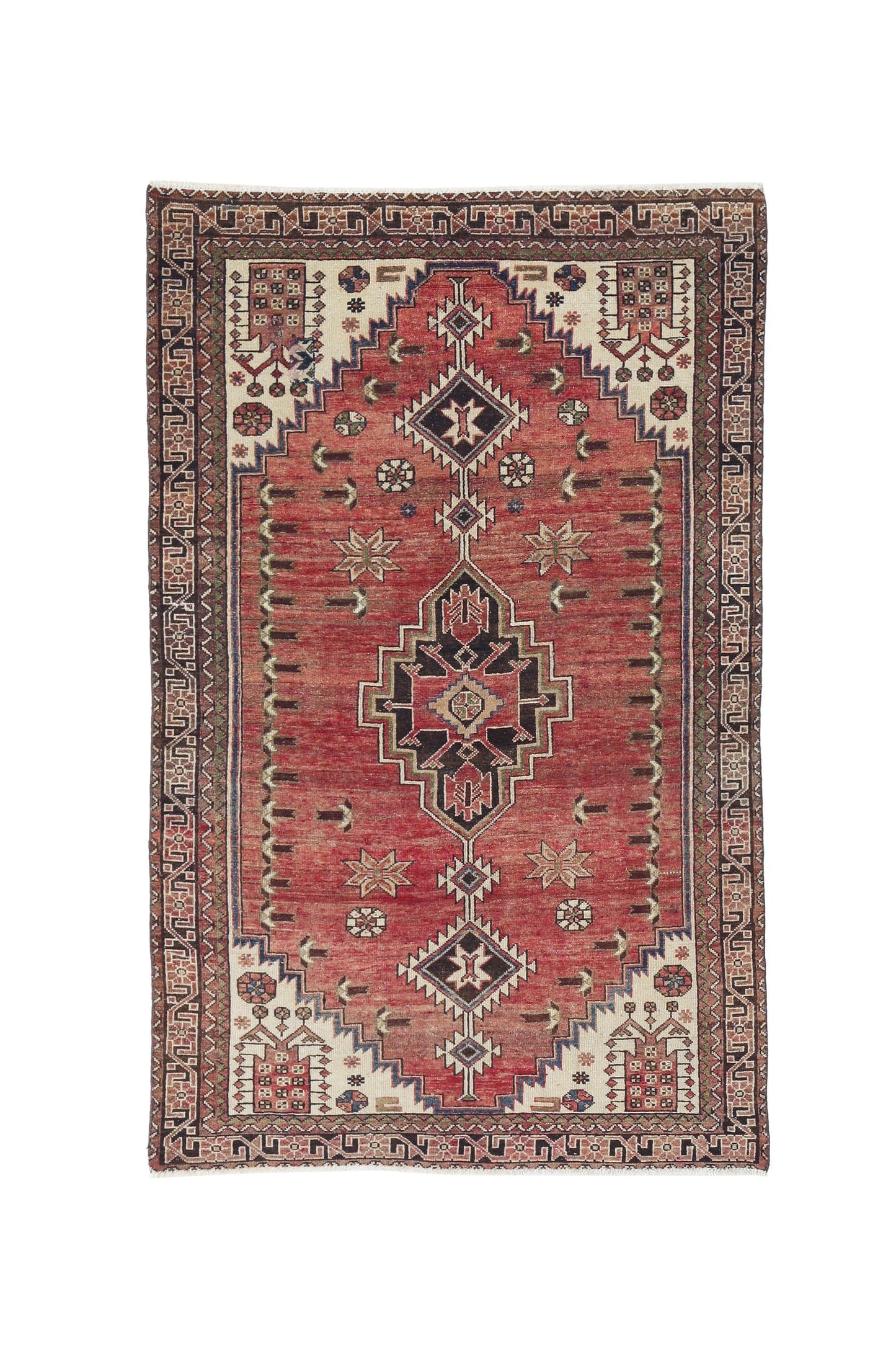 Vintage Persian Hamadan Rug
