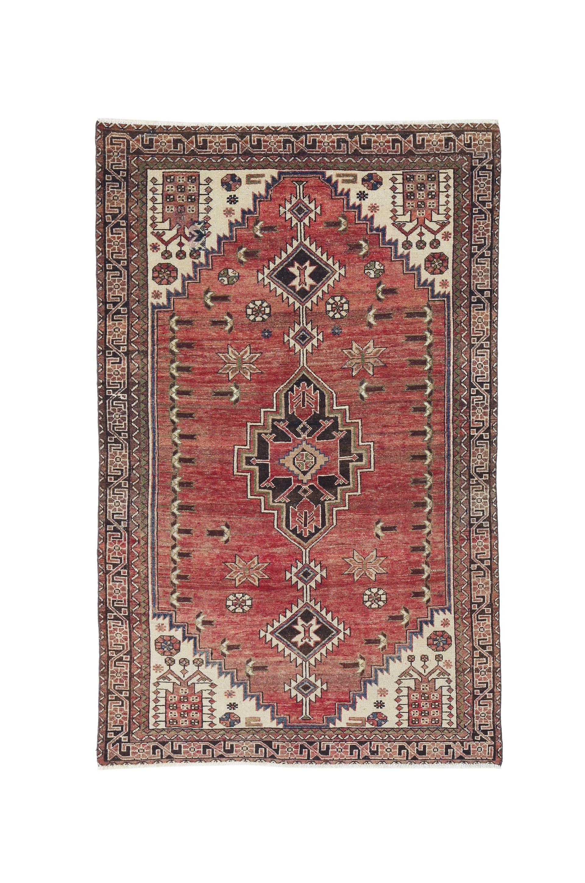 Vintage Persian Hamadan Rug