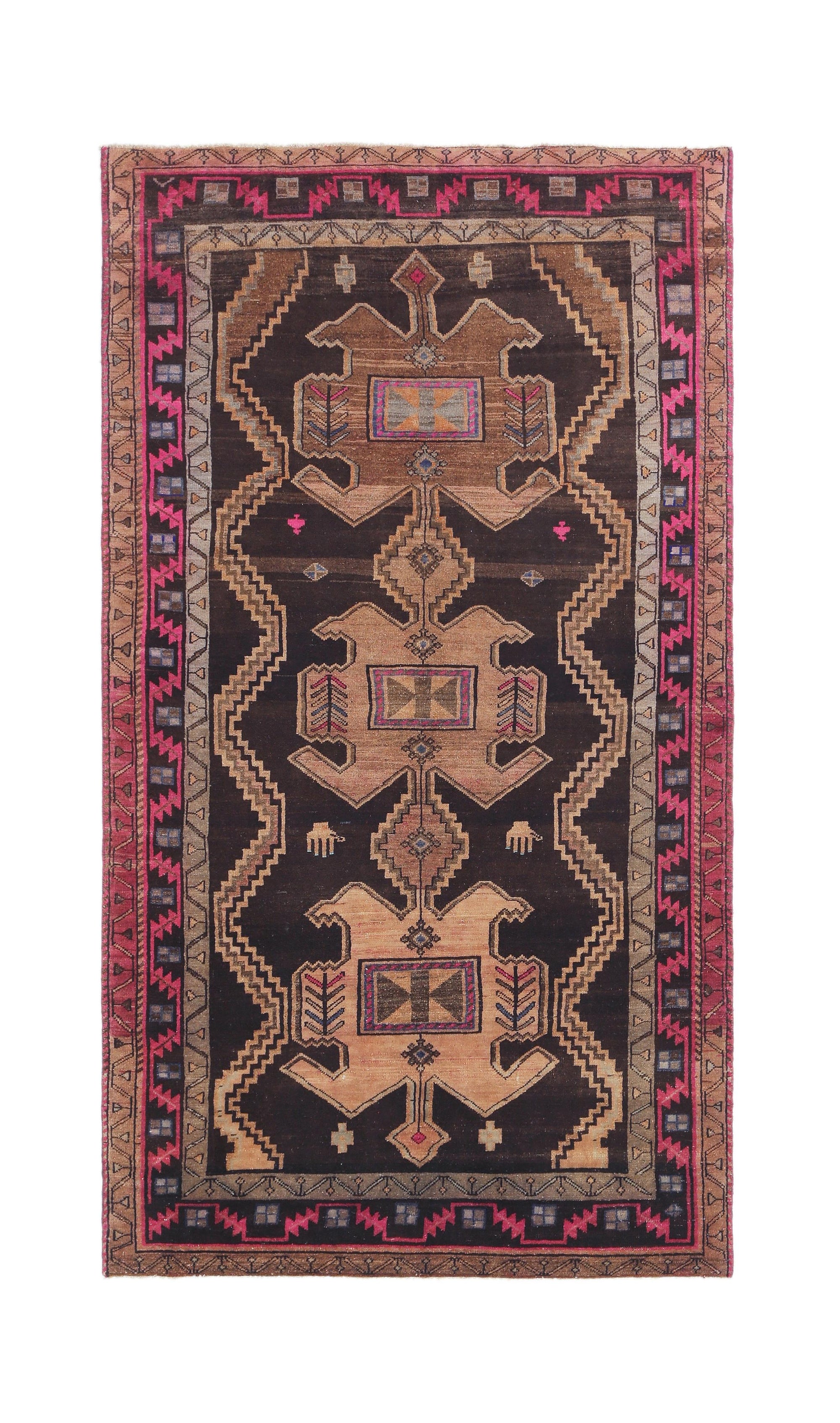 Vintage Persian Hamadan Rug