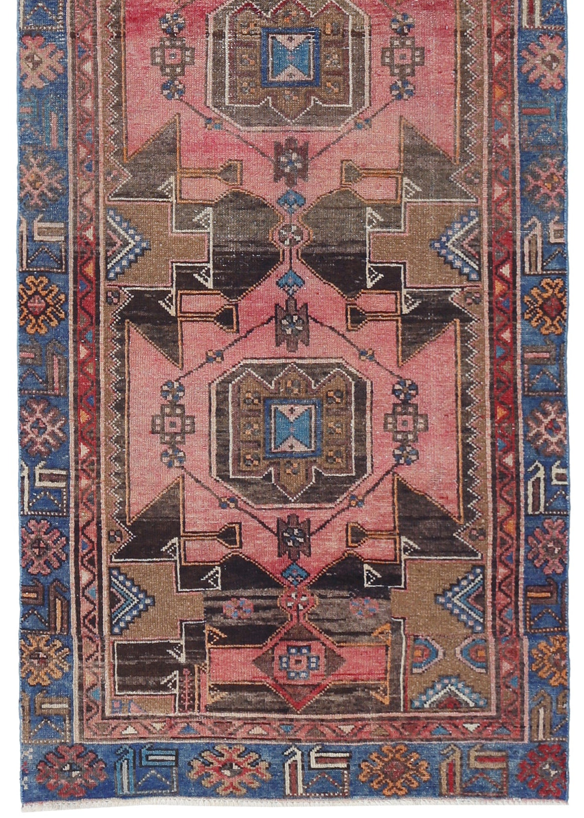 Vintage Persian Hamadan Runner