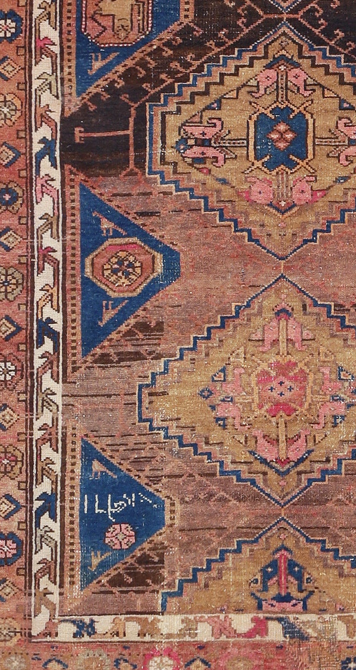Vintage Persian Hamadan Runner