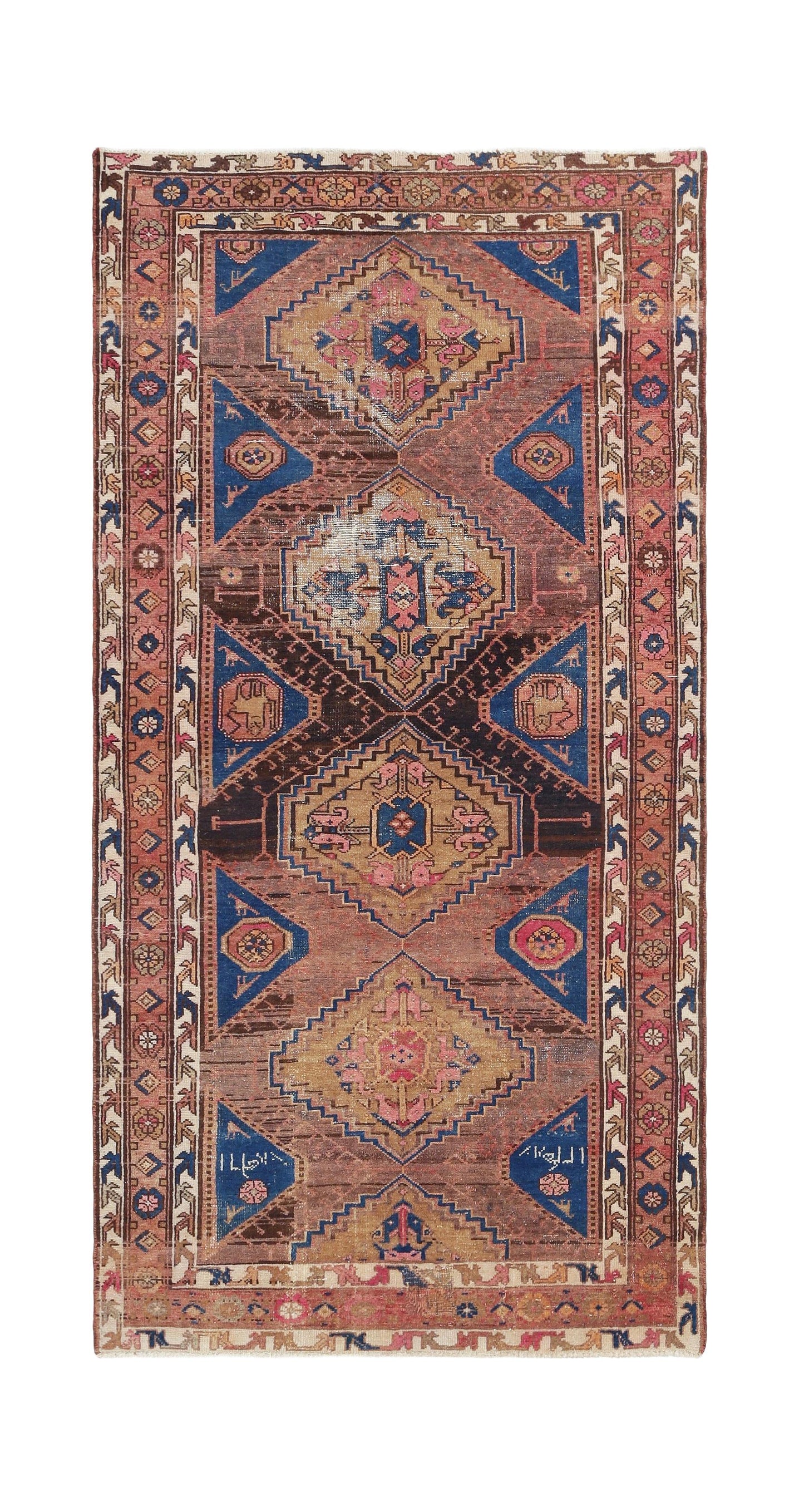 Vintage Persian Hamadan Runner