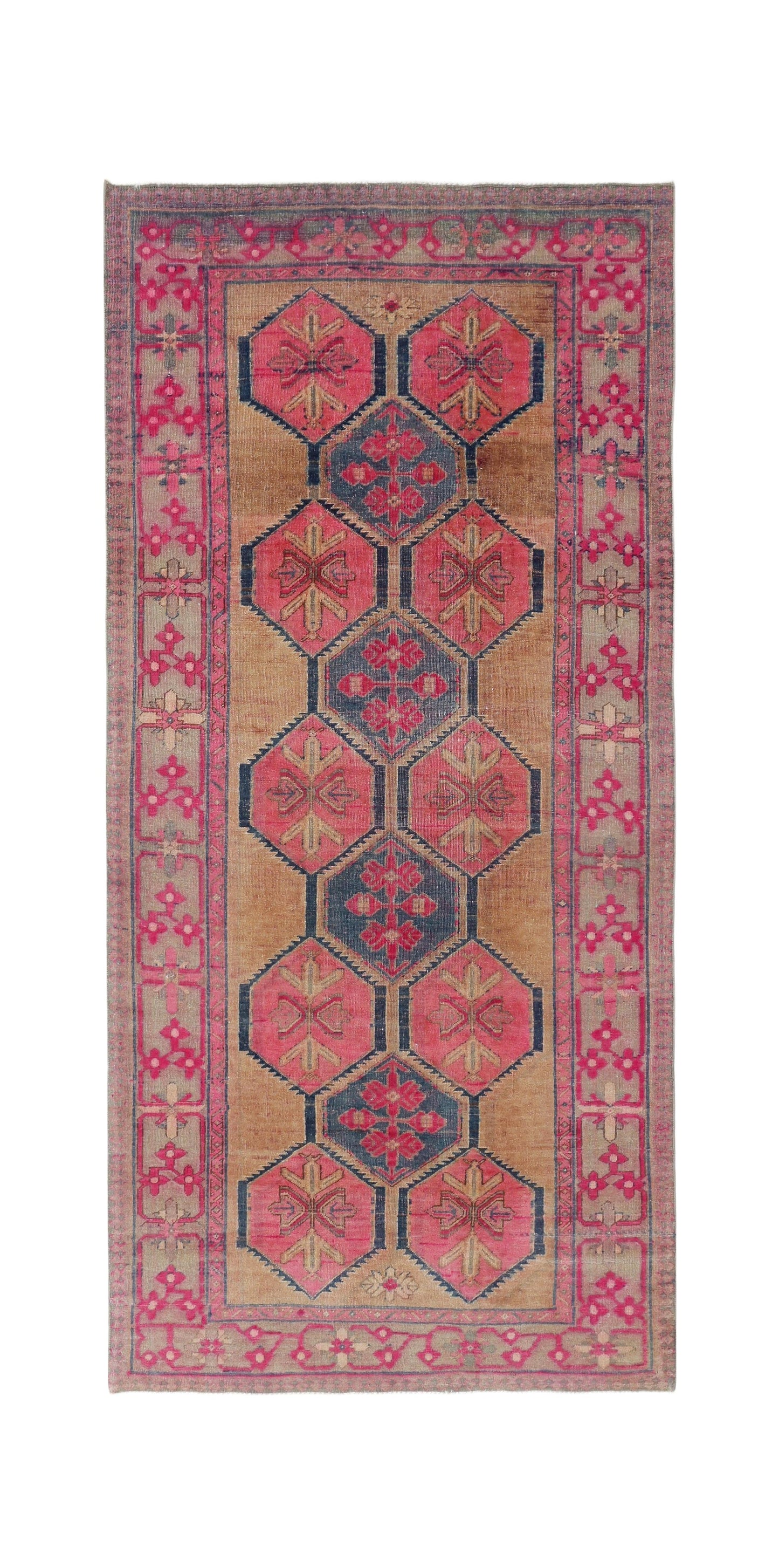 Vintage Persian Hamadan Runner