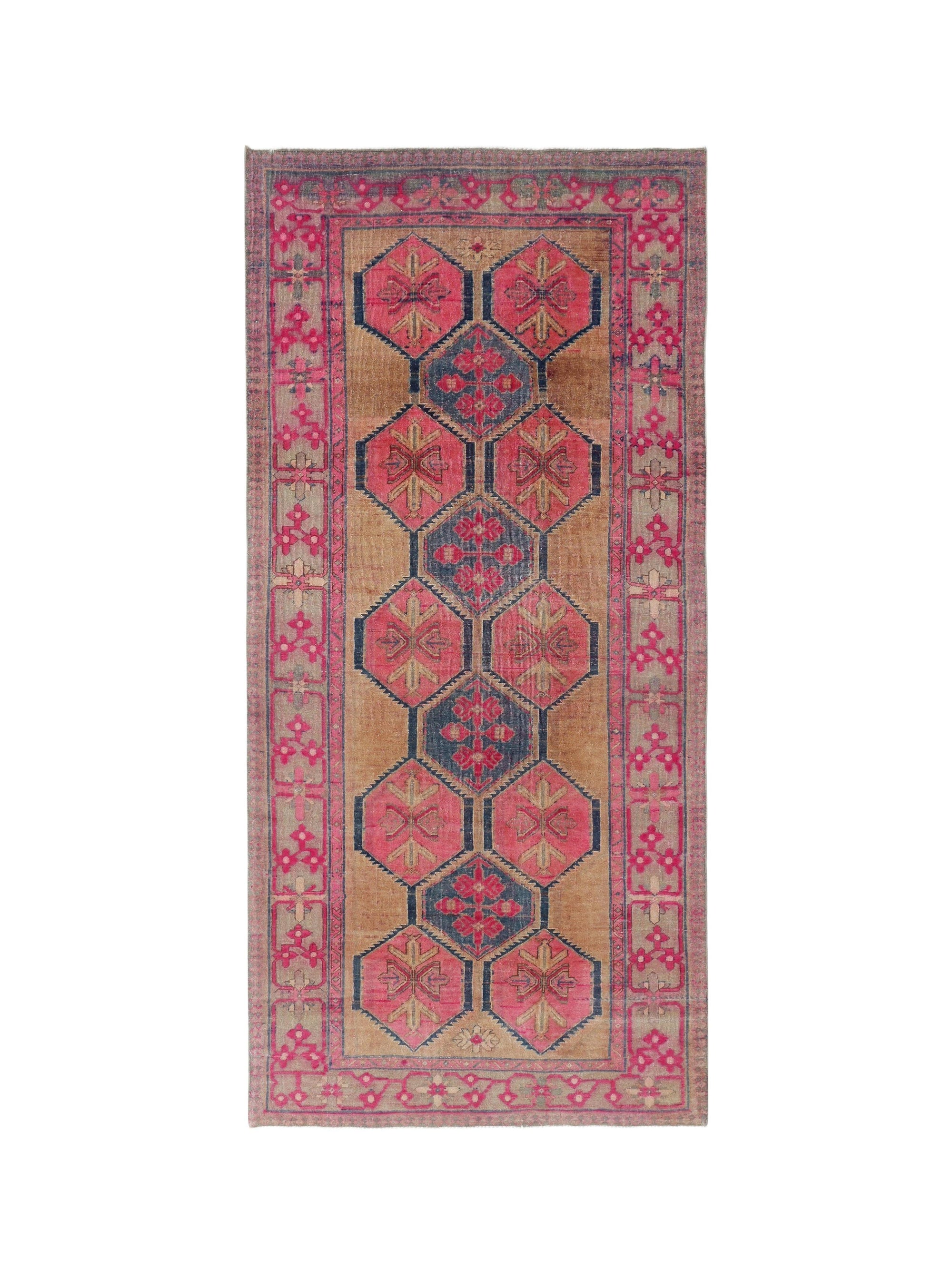 Vintage Persian Hamadan Runner