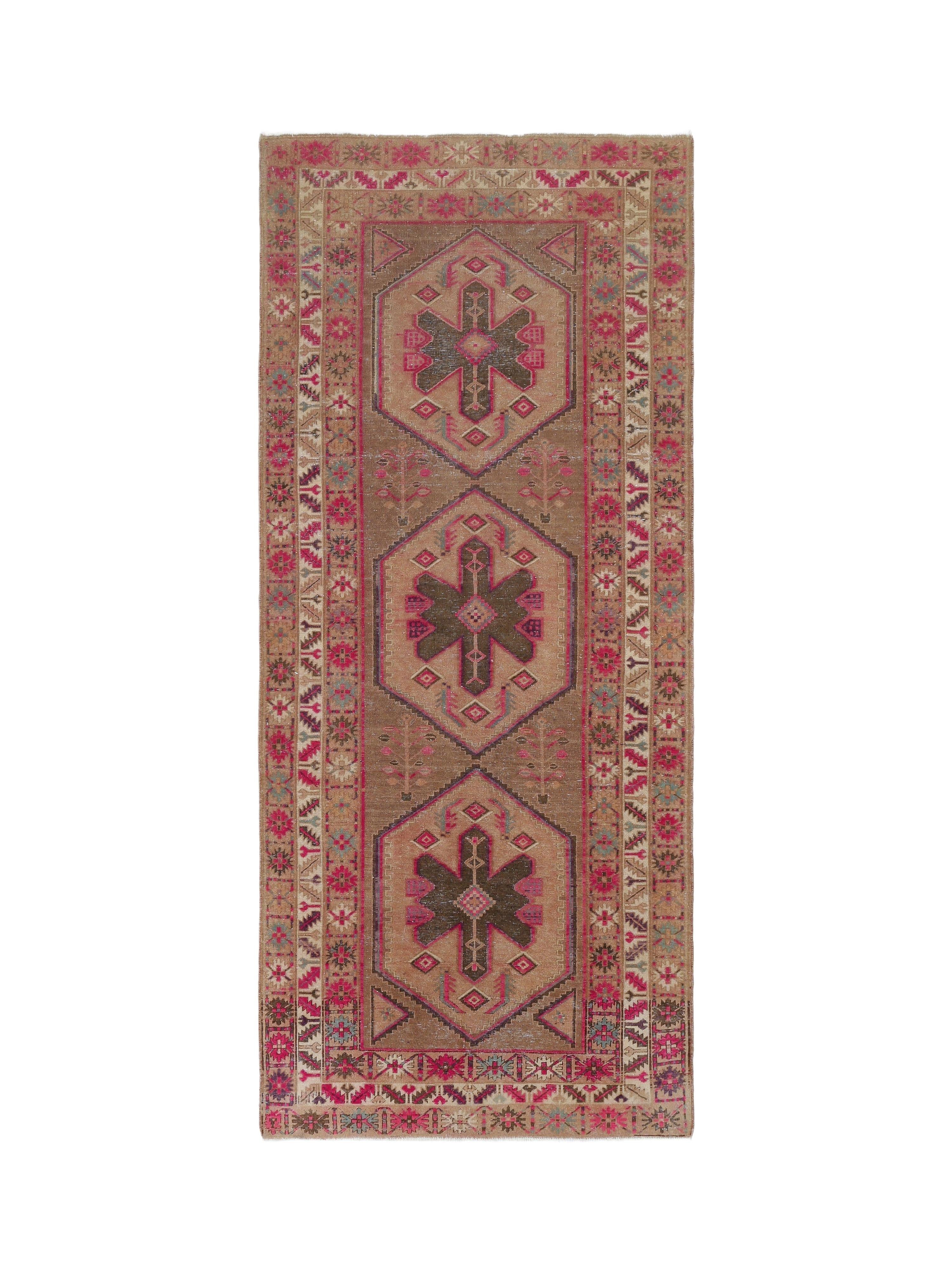 Vintage Persian Hamadan Runner