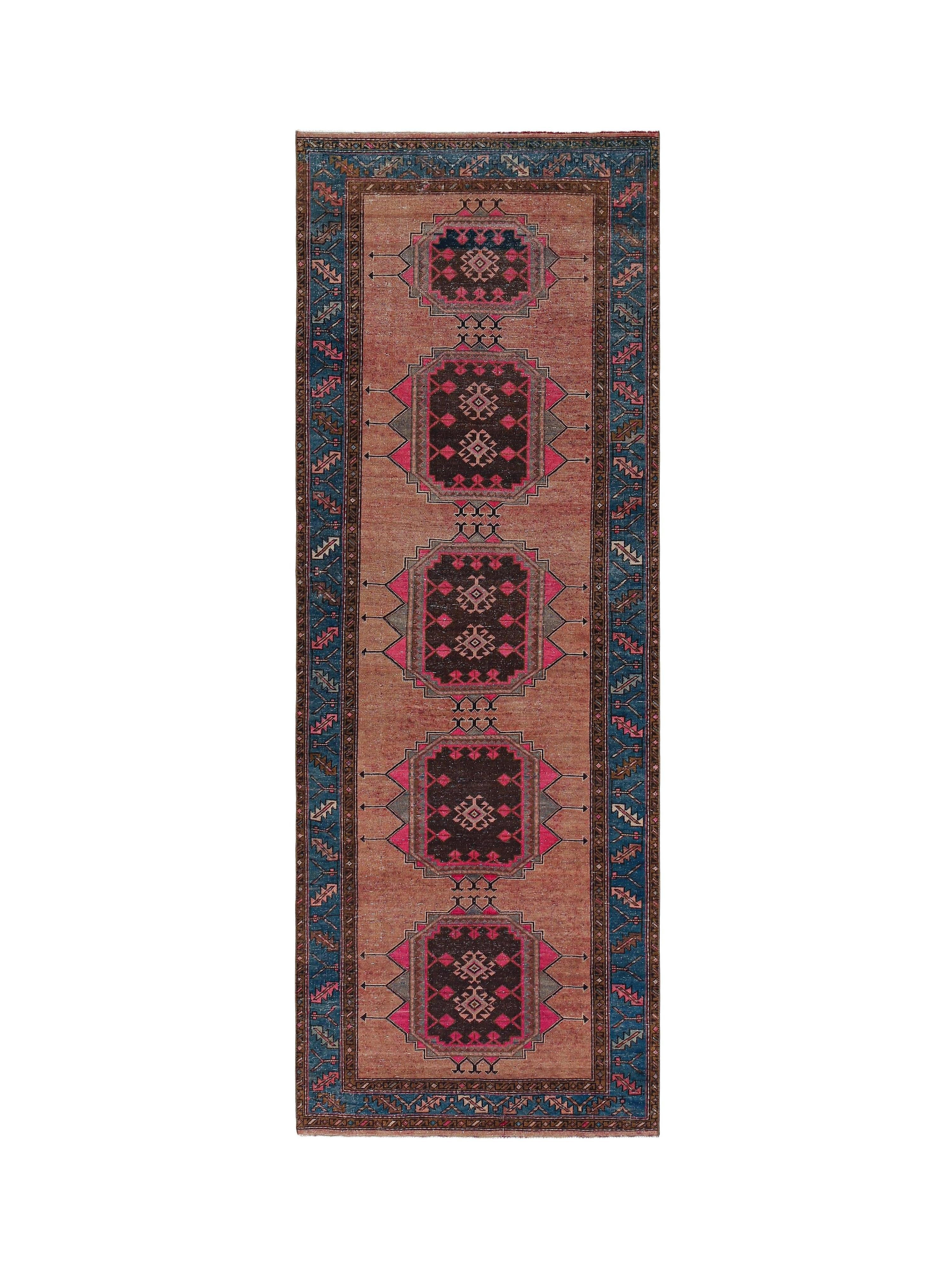 Vintage Persian Hamadan Runner