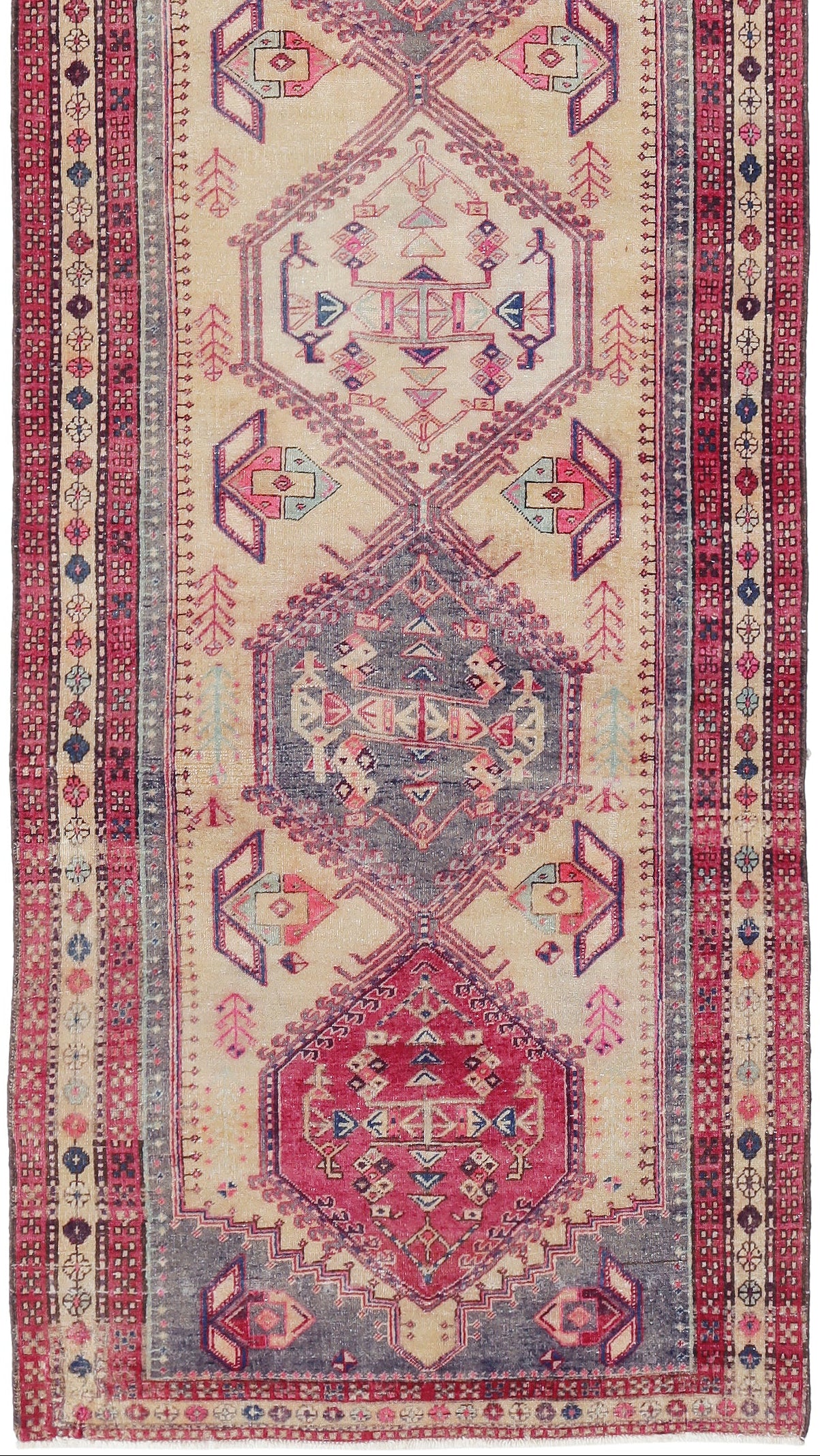 Vintage Persian Hamadan Runner