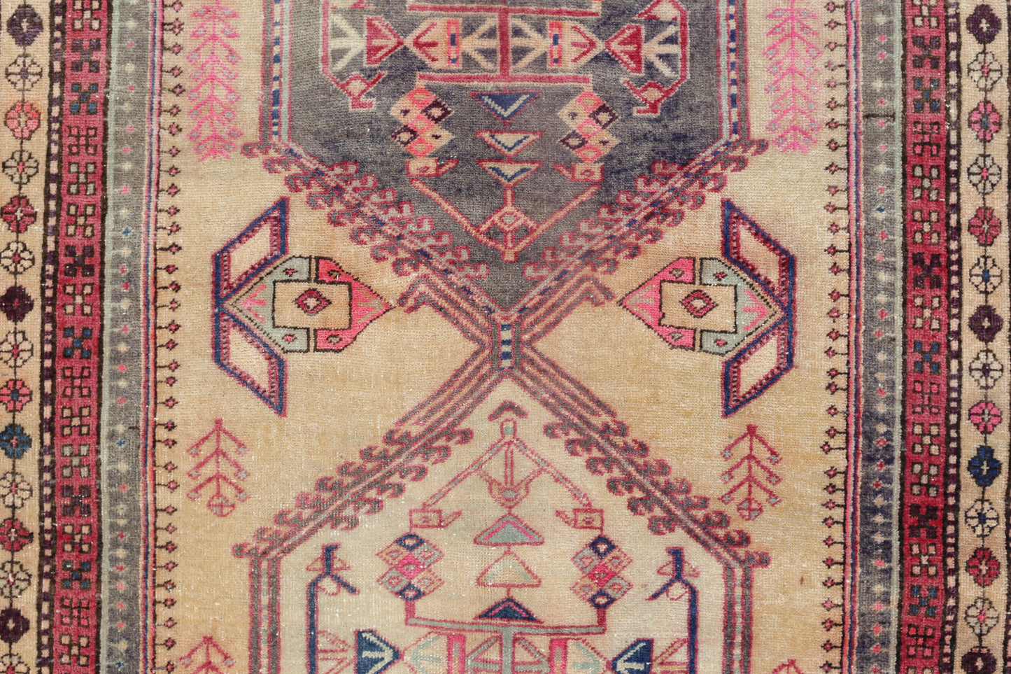 Vintage Persian Hamadan Runner