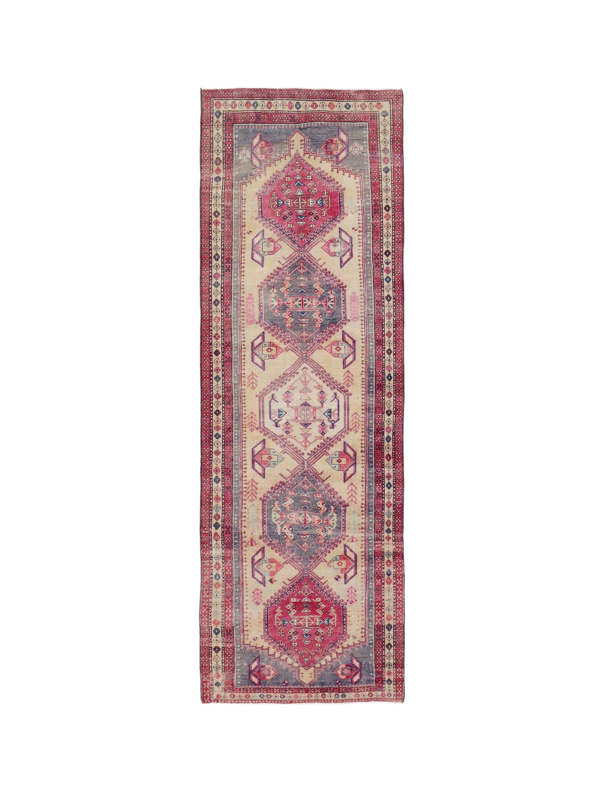 Vintage Persian Hamadan Runner