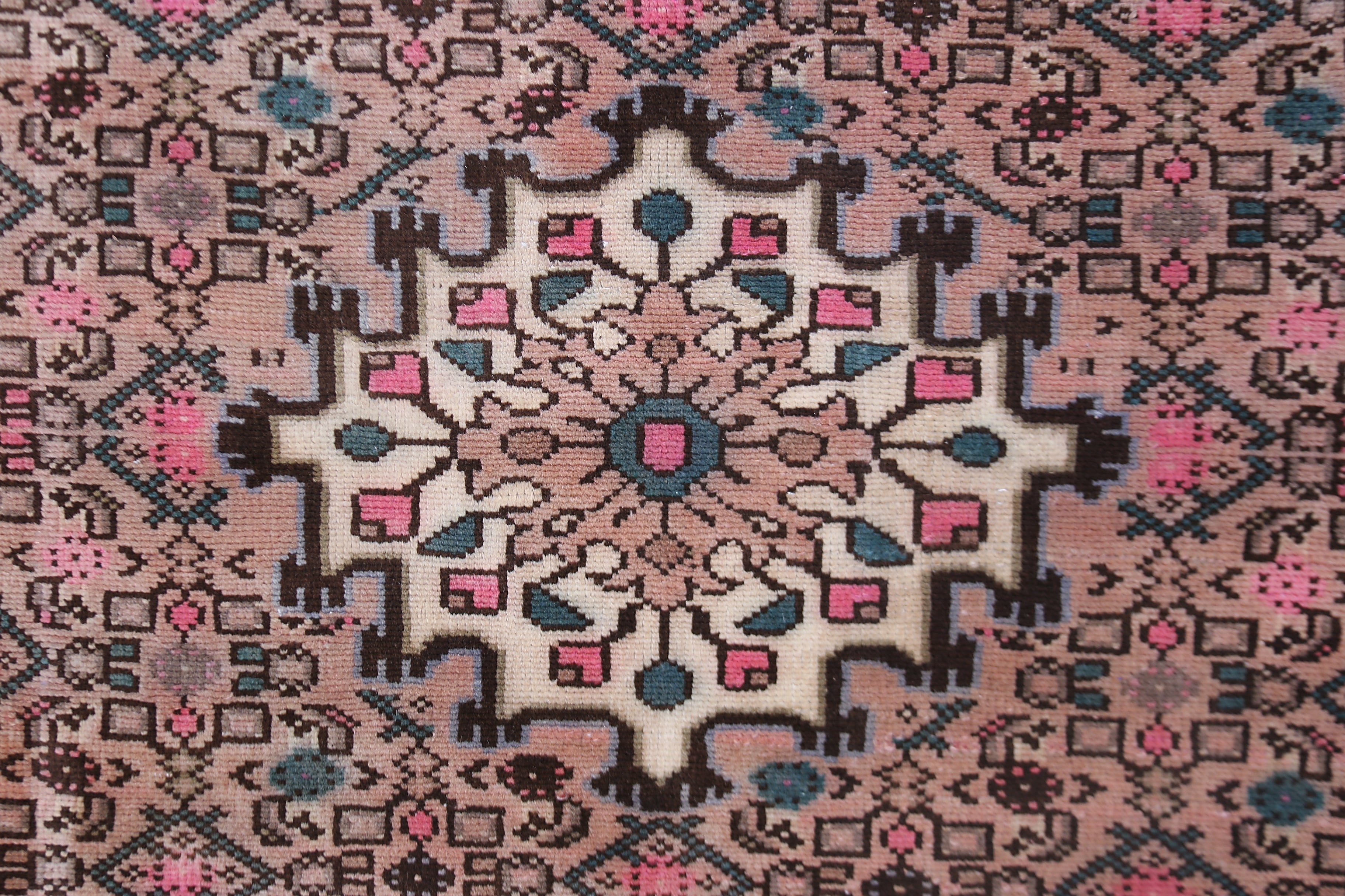 Vintage Persian Hossainabad Runner
