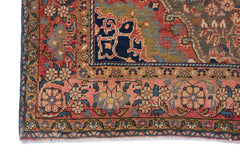 Vintage Persian Kashan Rug