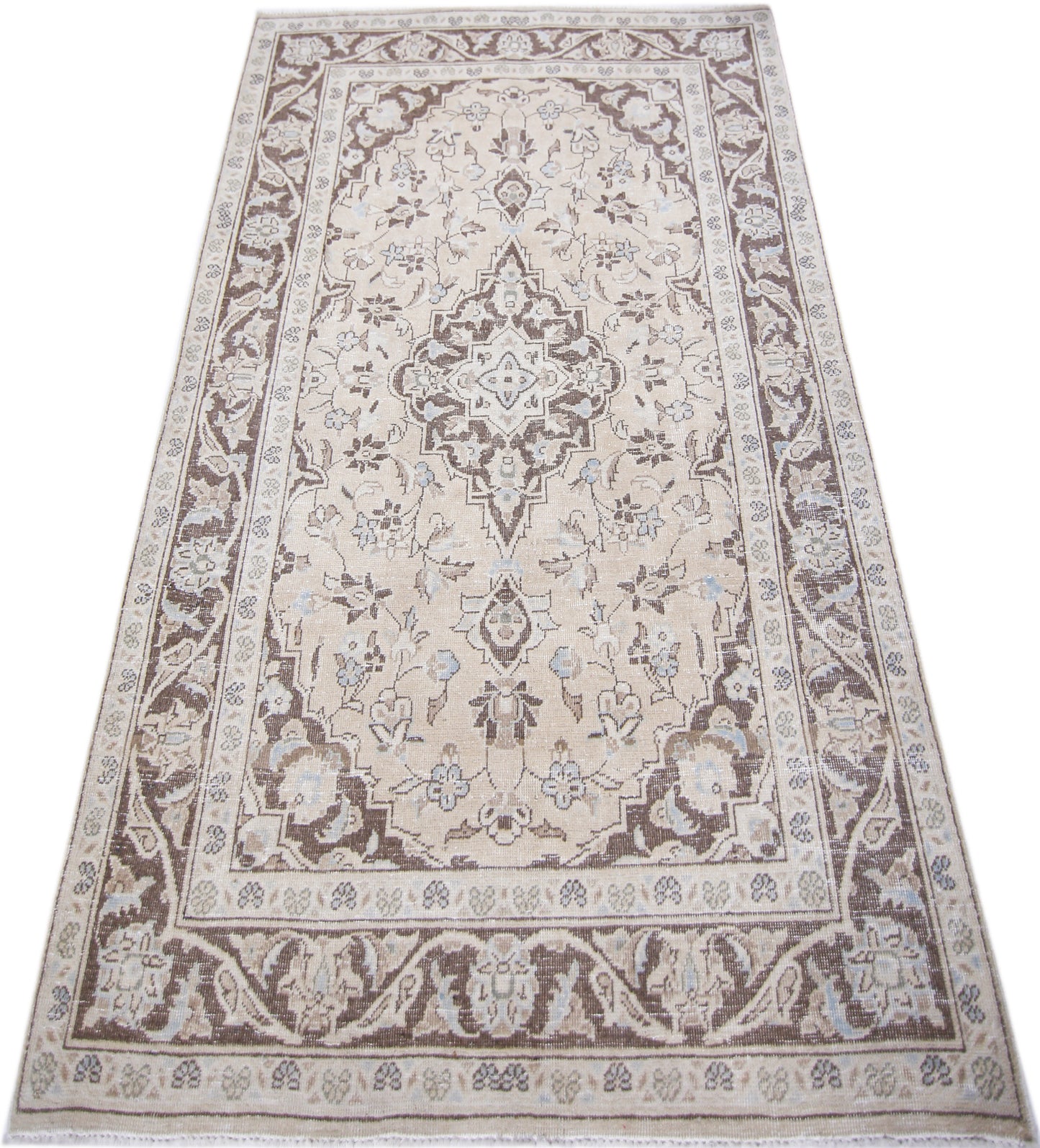Vintage Persian Kerman Rug