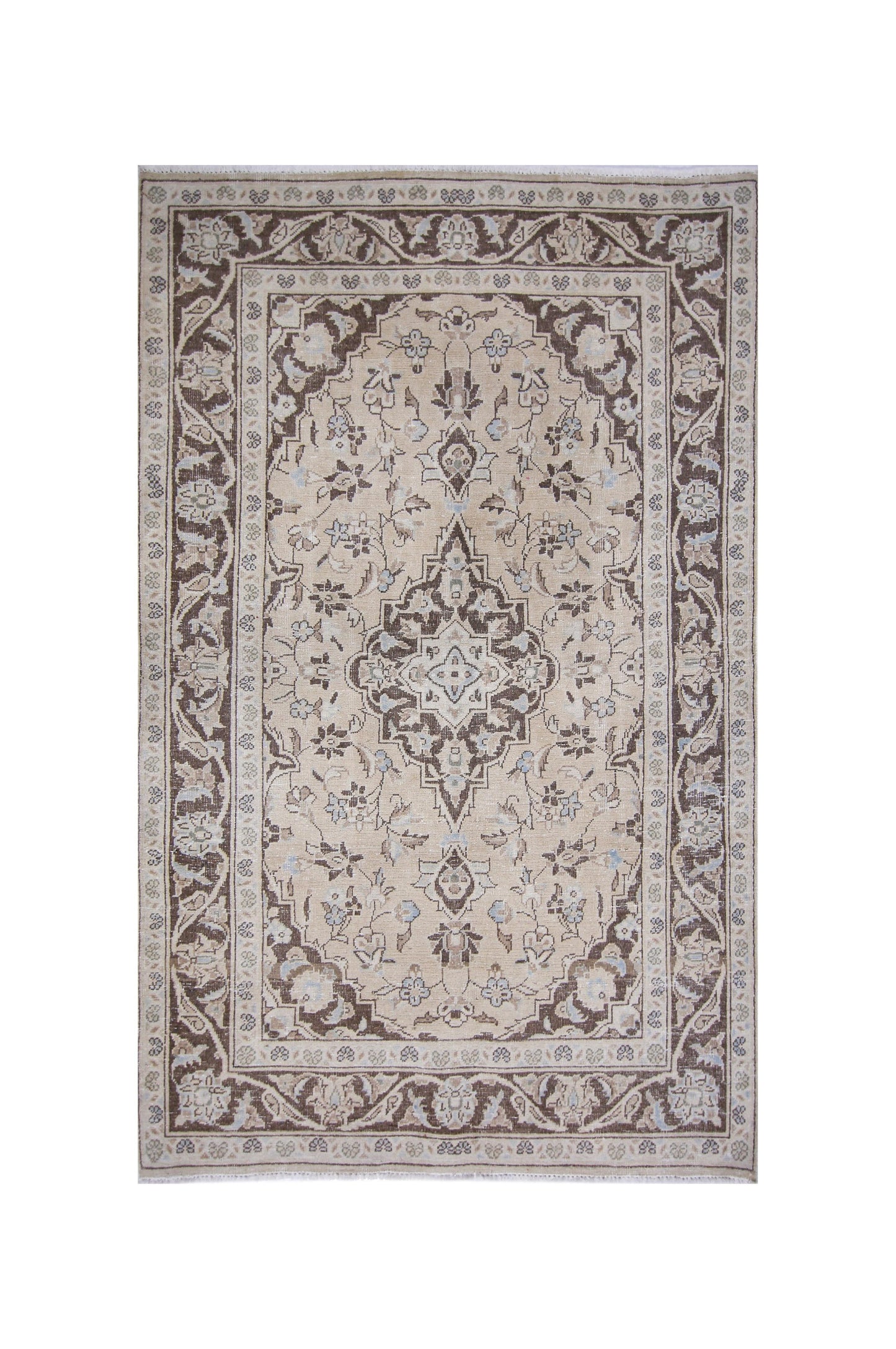 Vintage Persian Kerman Rug