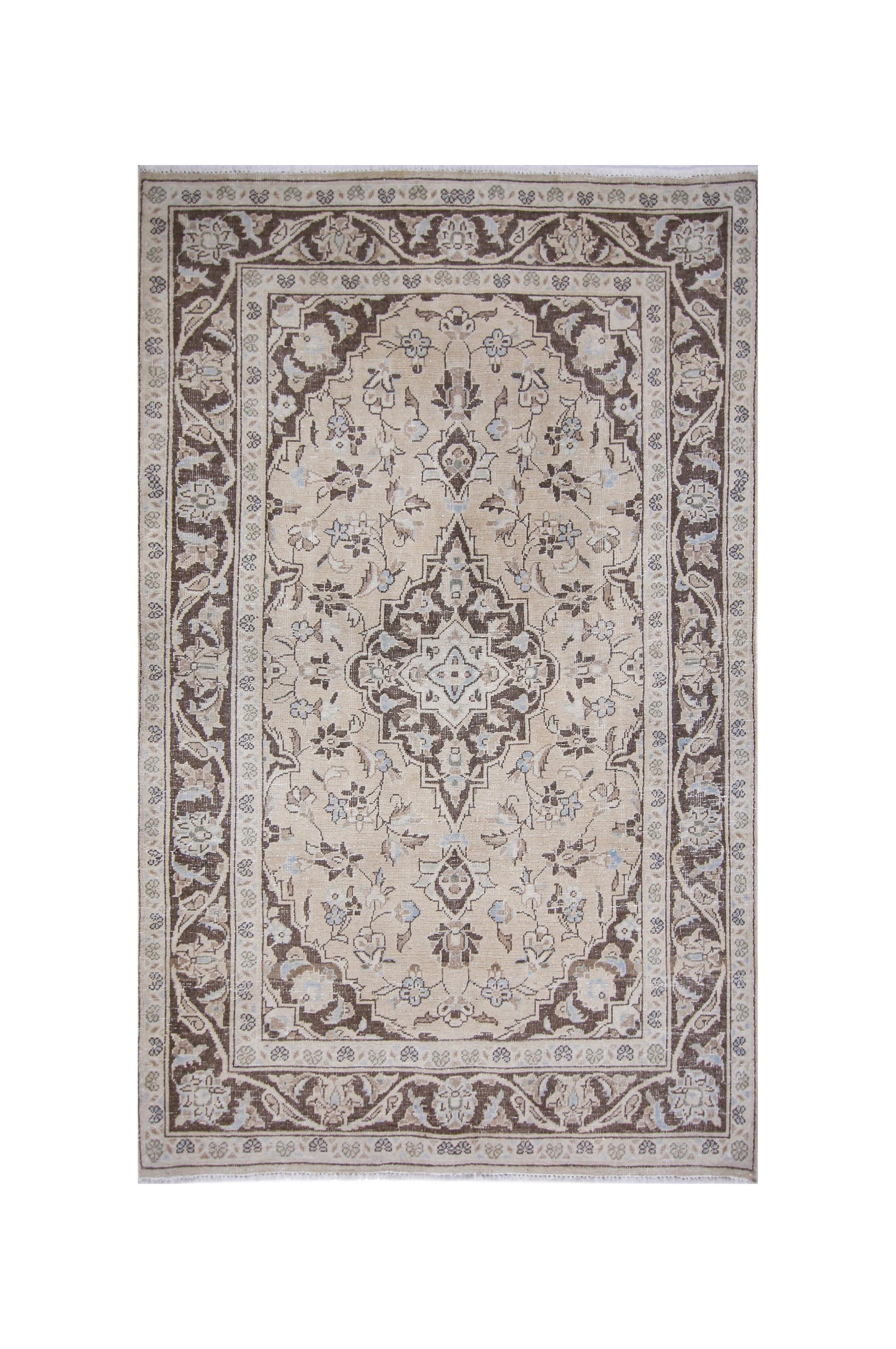 Vintage Persian Kerman Rug