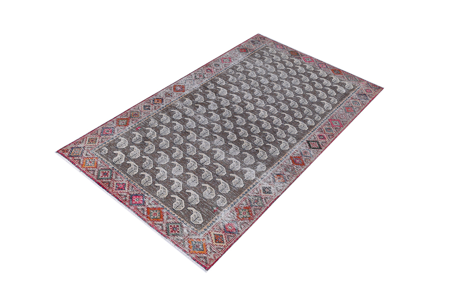 Vintage Persian Kerman Rug