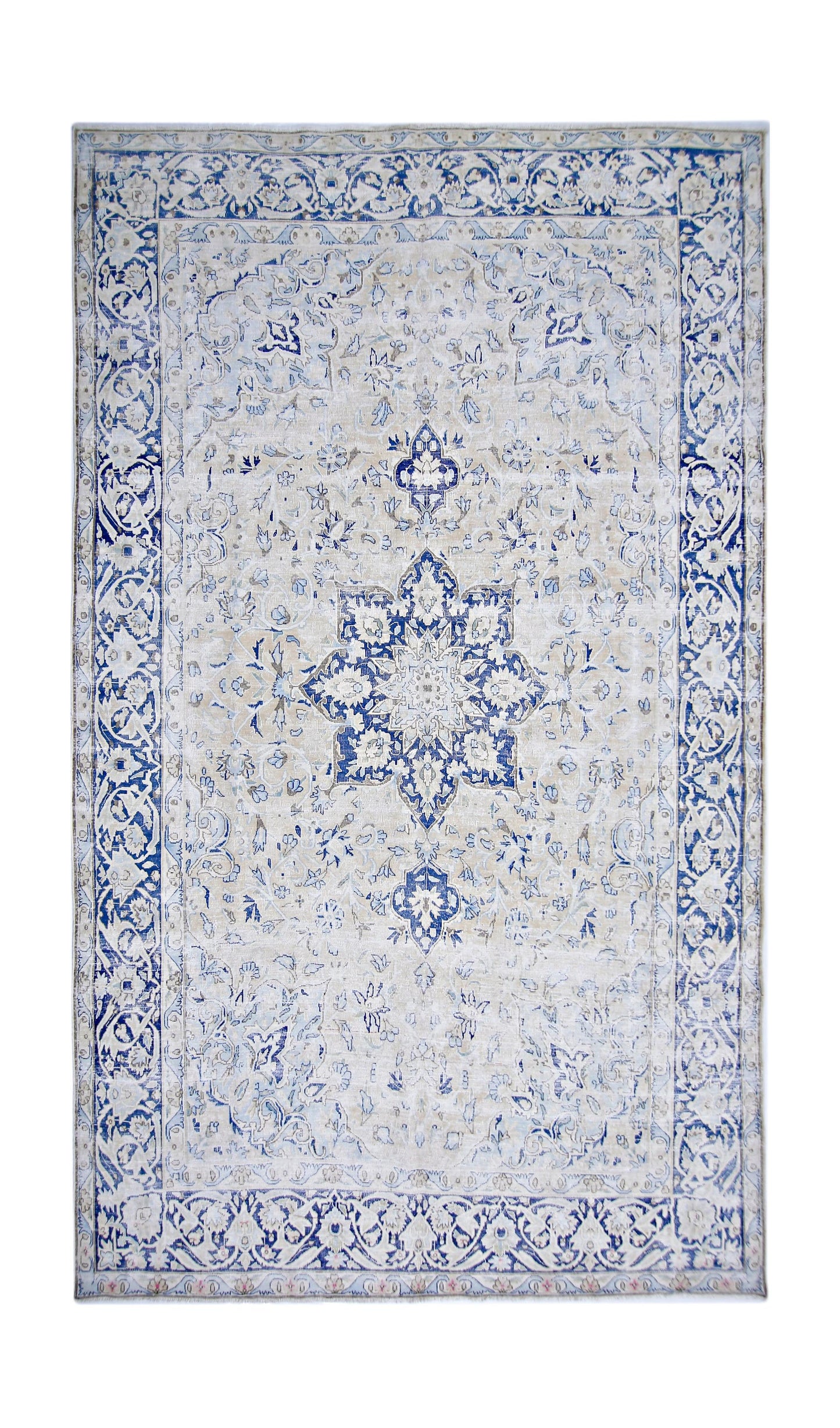 Vintage Persian Kerman Rug