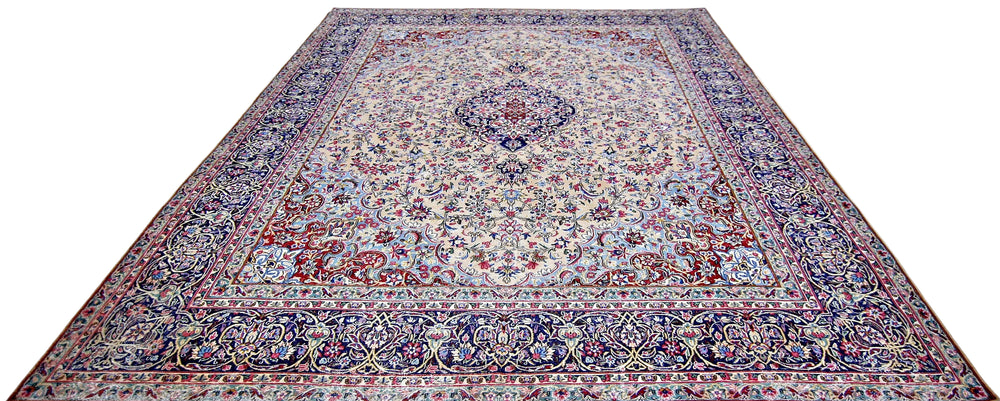 Vintage Persian Kerman Rug