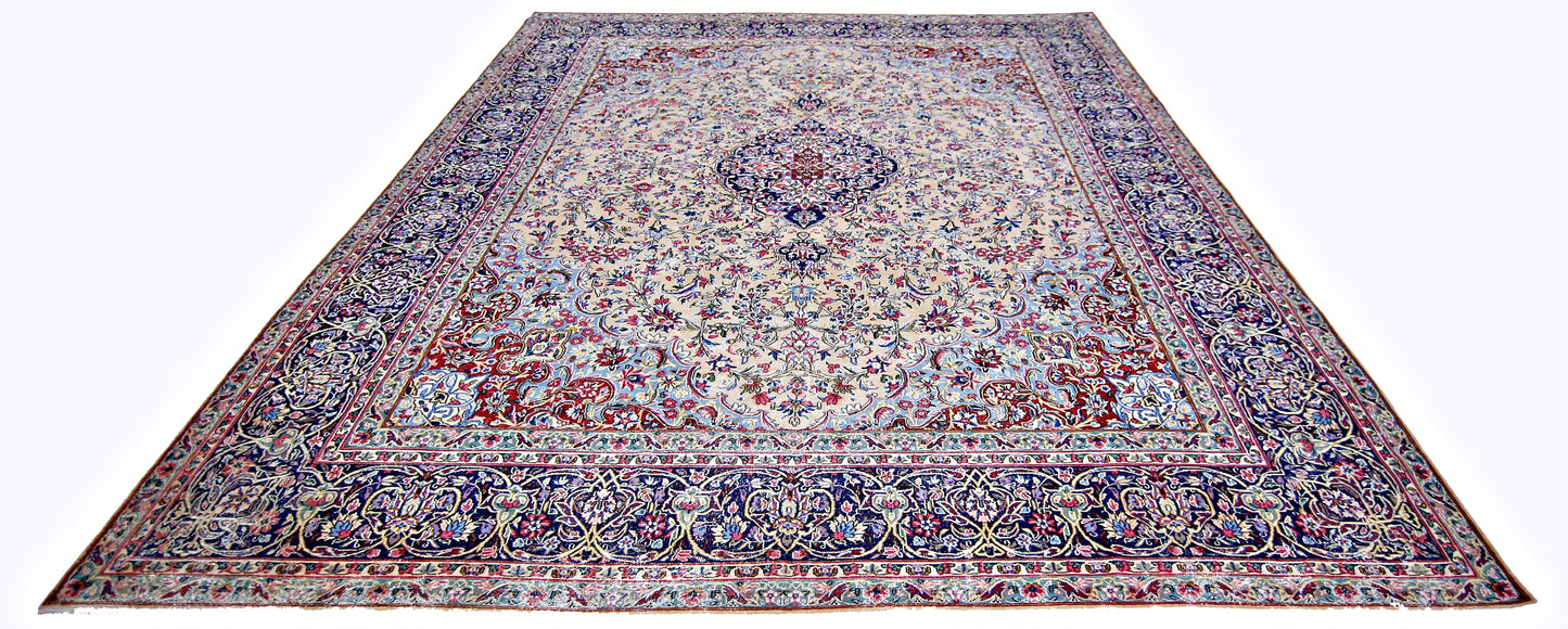 Vintage Persian Kerman Rug