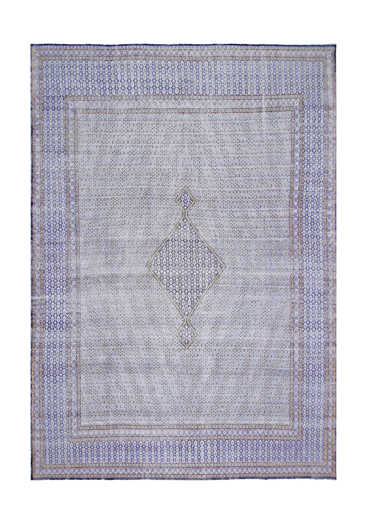 Vintage Persian Kerman Rug