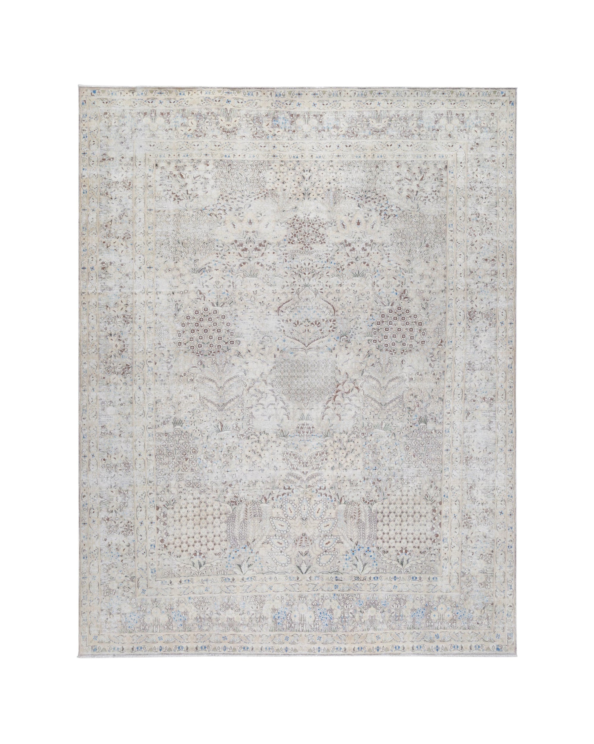 Vintage Persian Kerman Rug