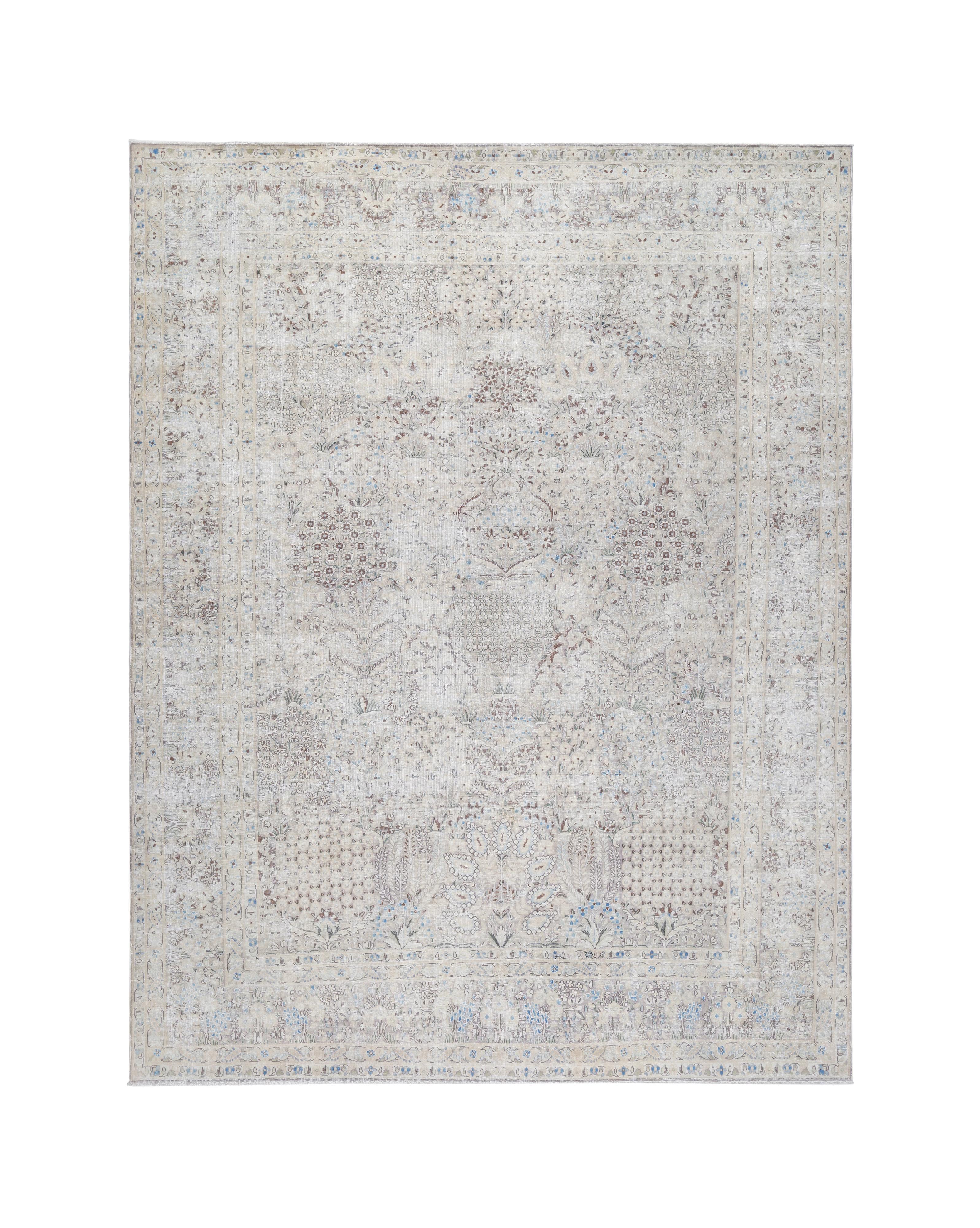 Vintage Persian Kerman Rug